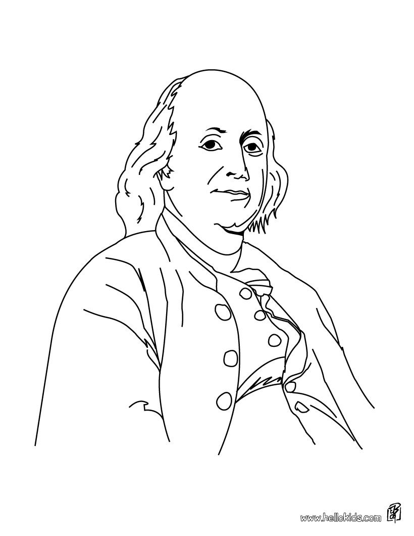 Founding Fathers Coloring Pages