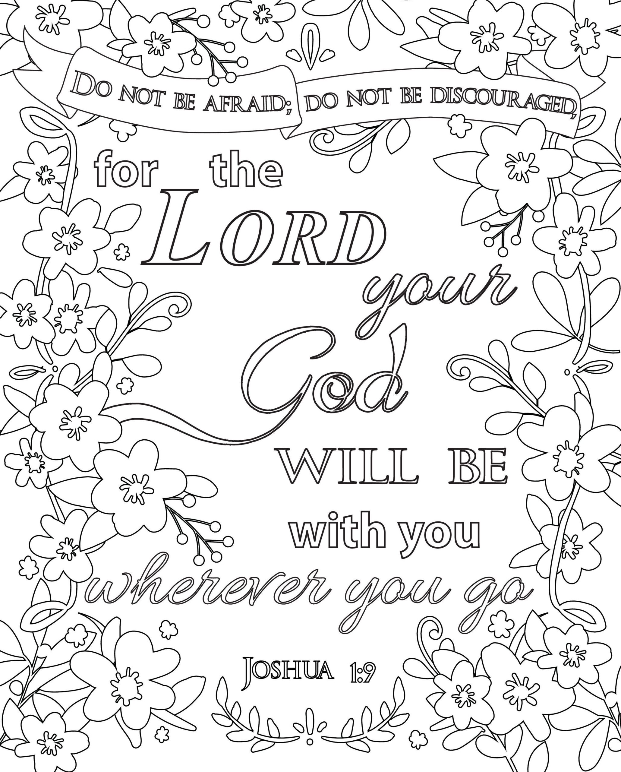 Adult Coloring Pages Bible