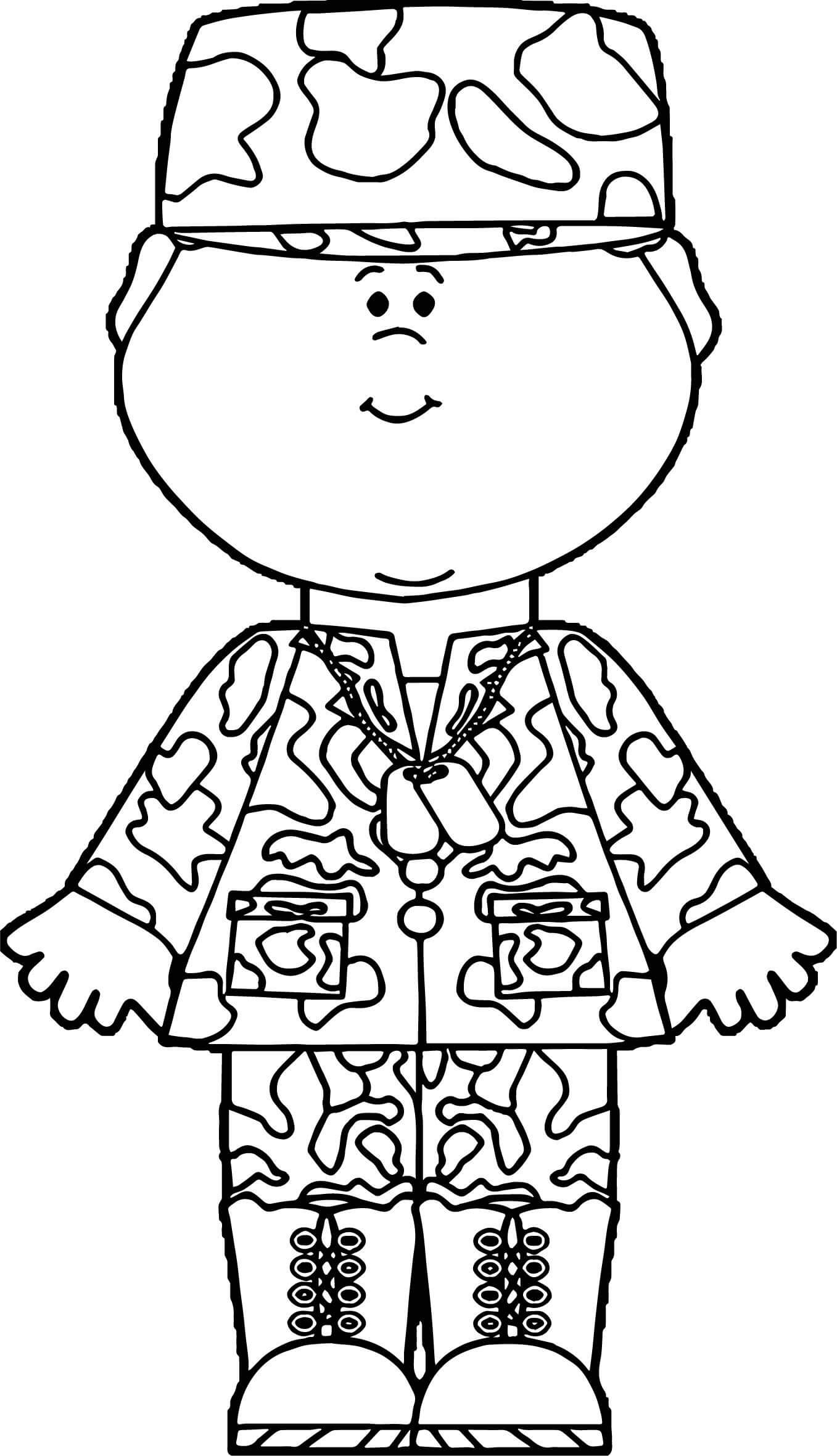 Armed Forces Coloring Pages
