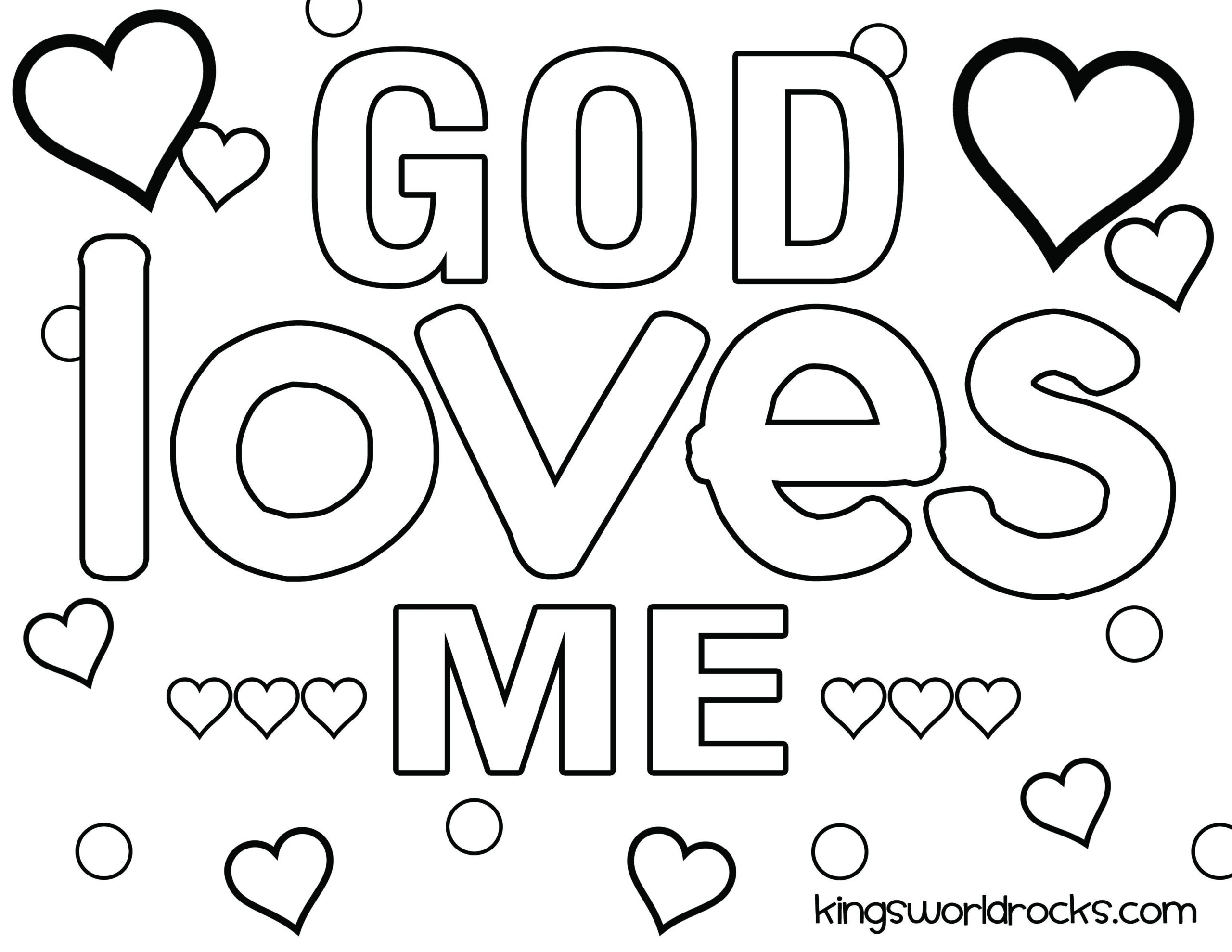 Free Bible Coloring Pages To Print Jesus Loves You Coloring Pages Ideas