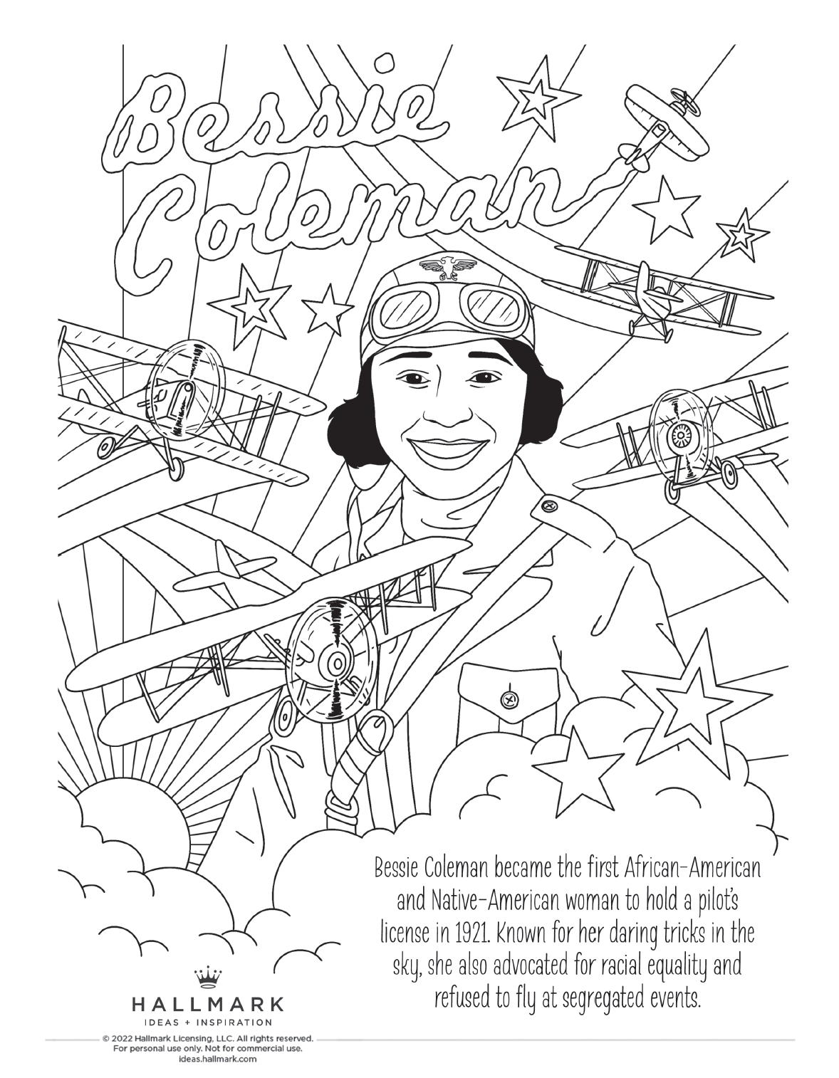 Free Black History Month Coloring Pages To Celebrate With The Family Or In The Classroom Hallmark Ideas Inspiration