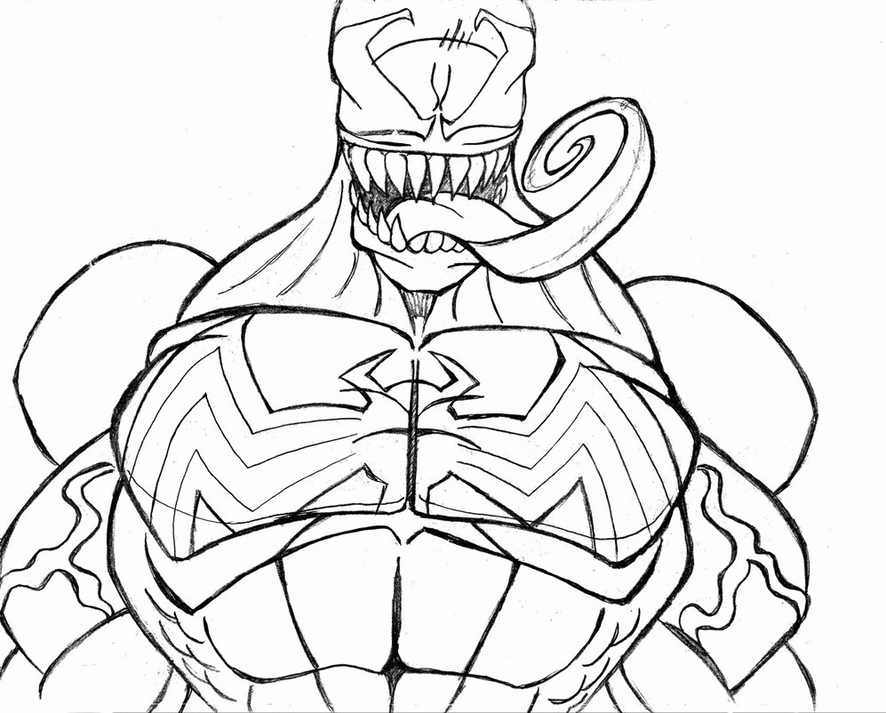 Carnage Coloring Page