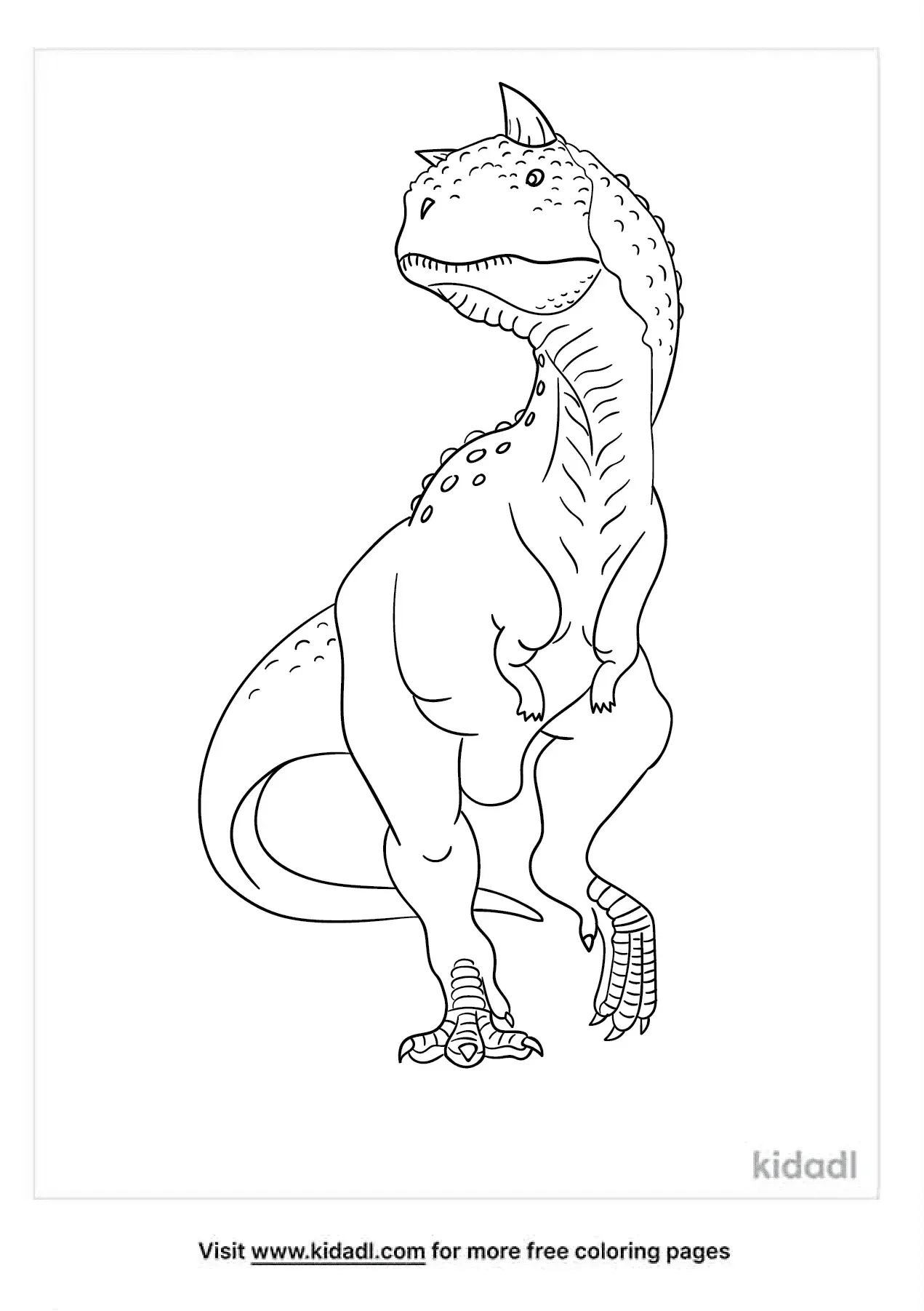 Carnotaurus Coloring Pages