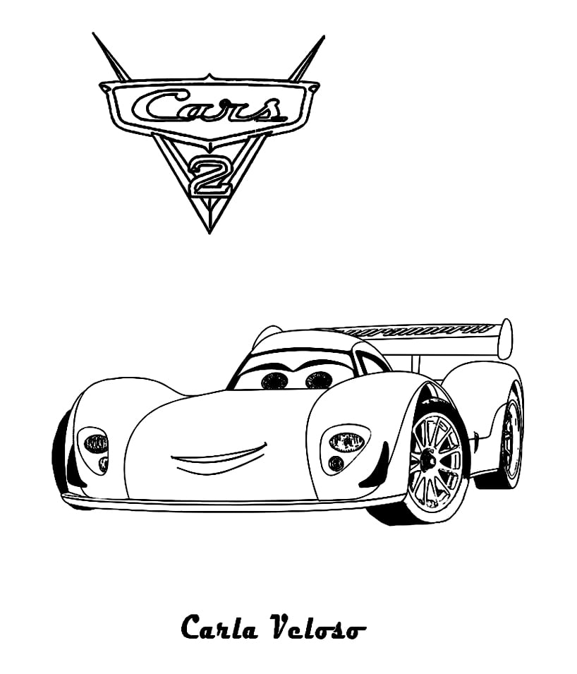 Free Cars 2 Coloring Page Cars 2 Coloring Pages For Kids