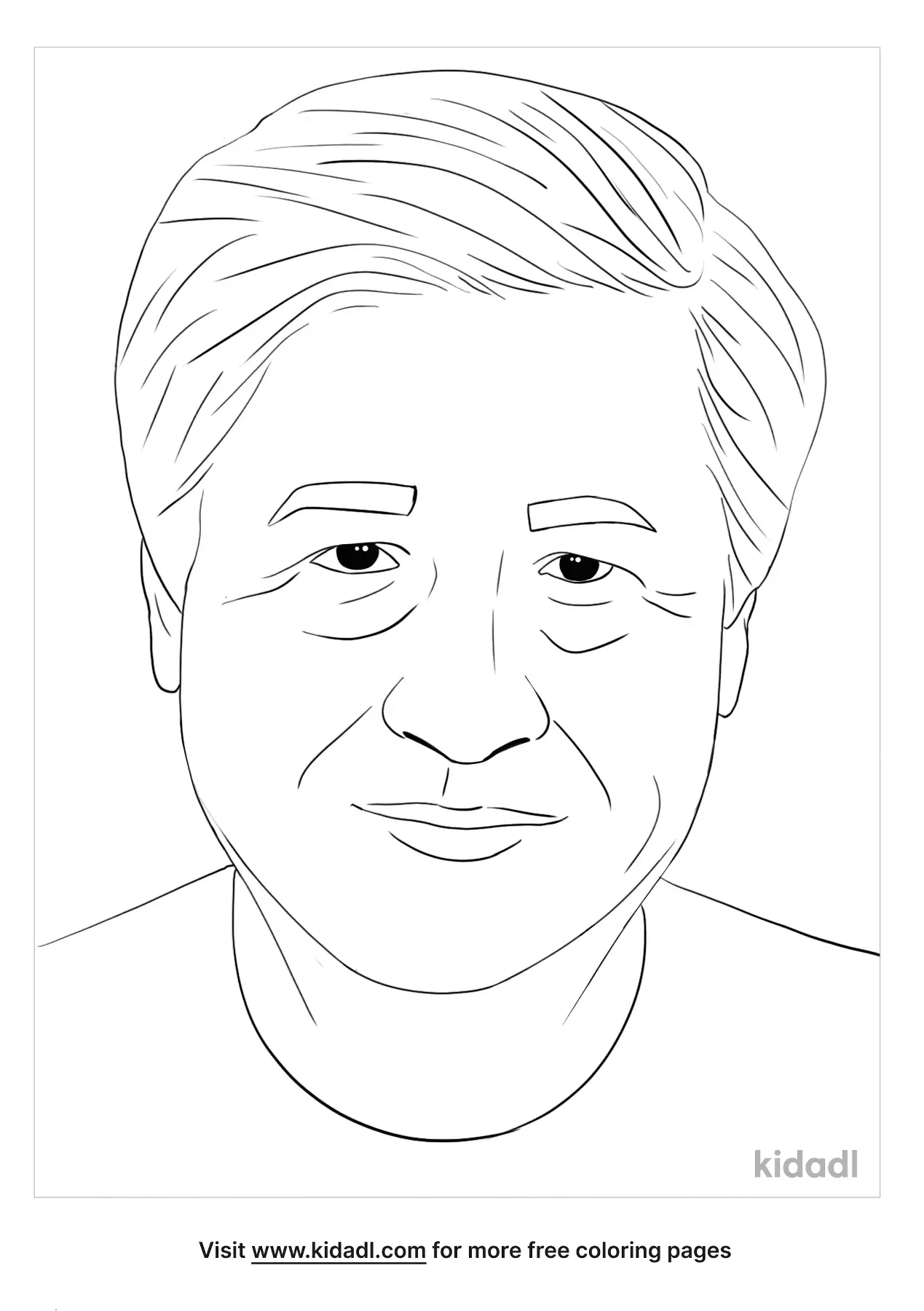 Free Cesar Chavez Coloring Page Coloring Page Printables Kidadl
