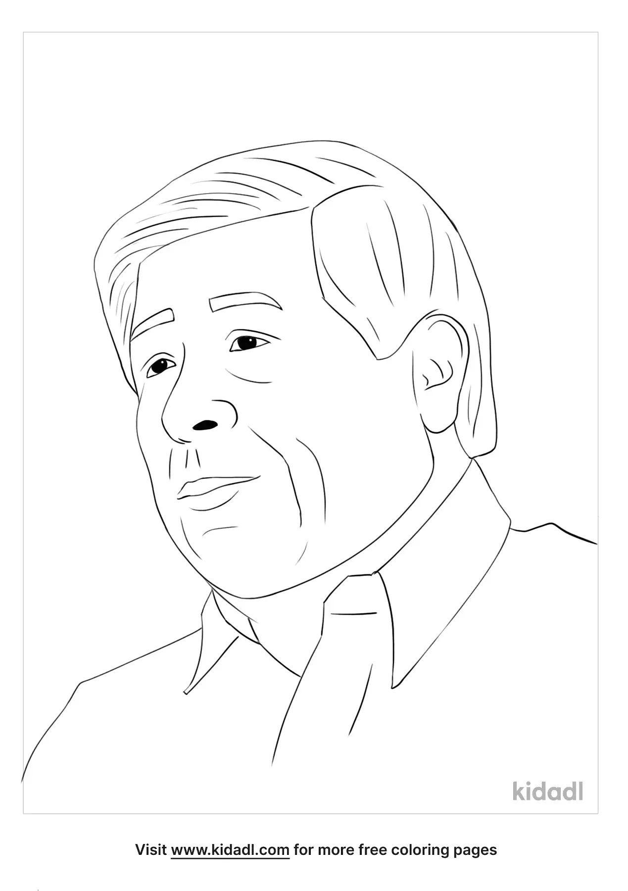 Cesar Chavez Coloring Page