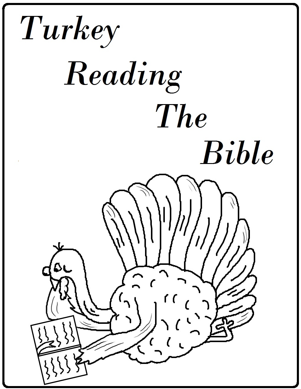 Thanksgiving Coloring Pages Religious