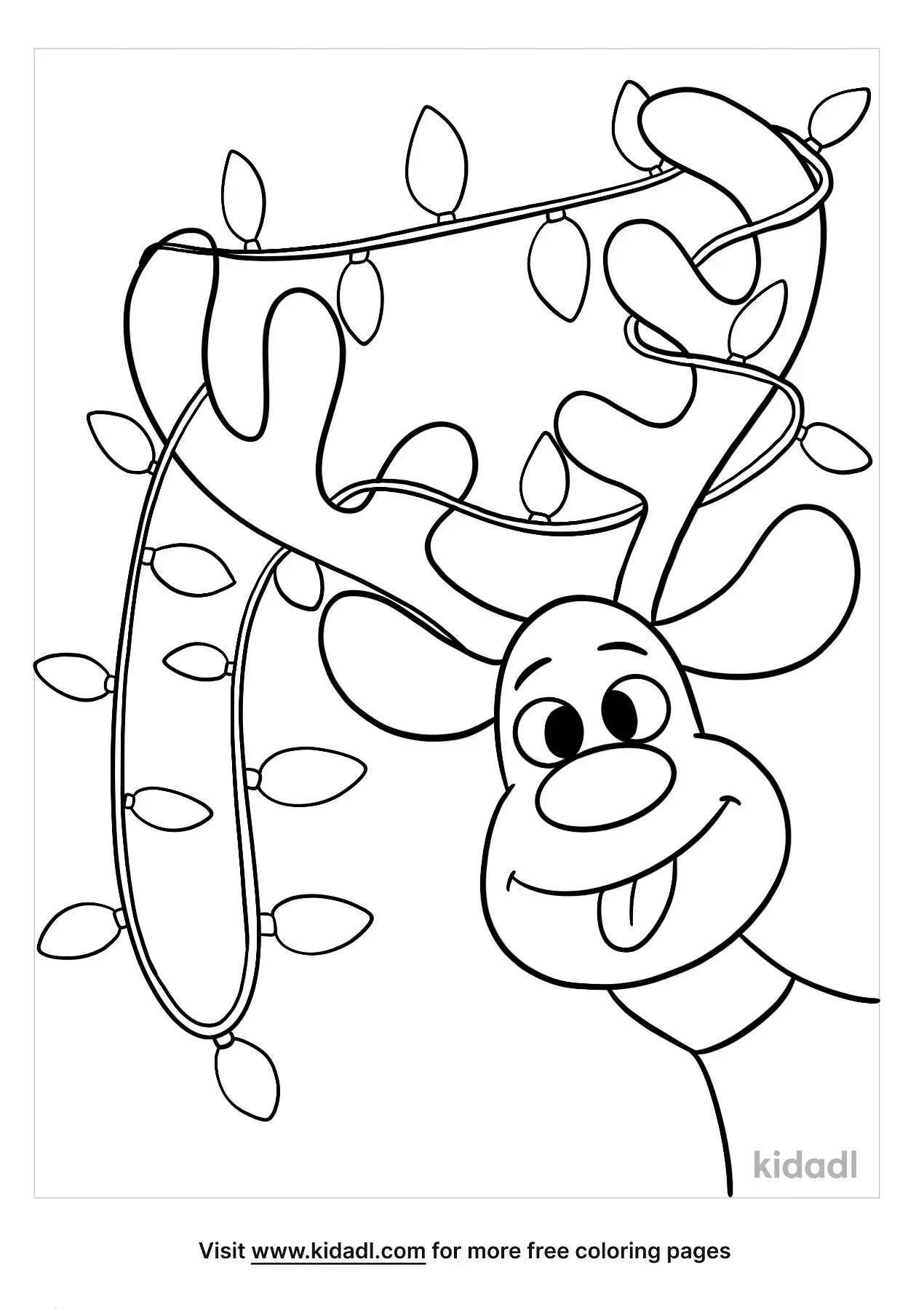 Funny Christmas Coloring Pages