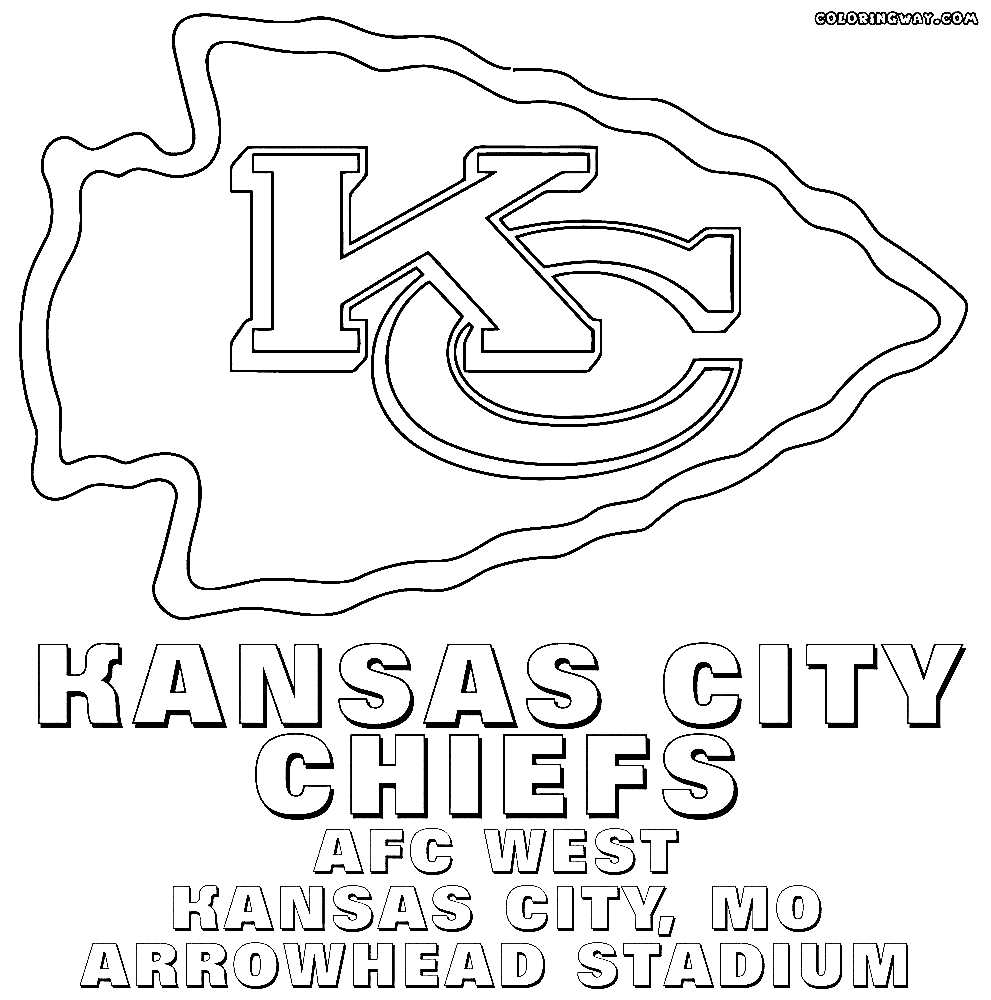 Free Coloring Pages Arrowhead Stadium