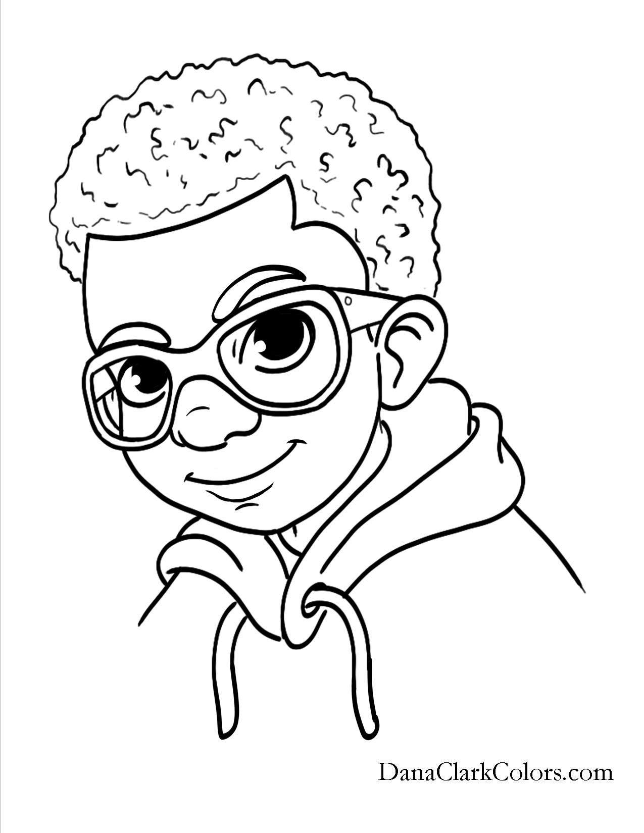 Black Coloring Pages