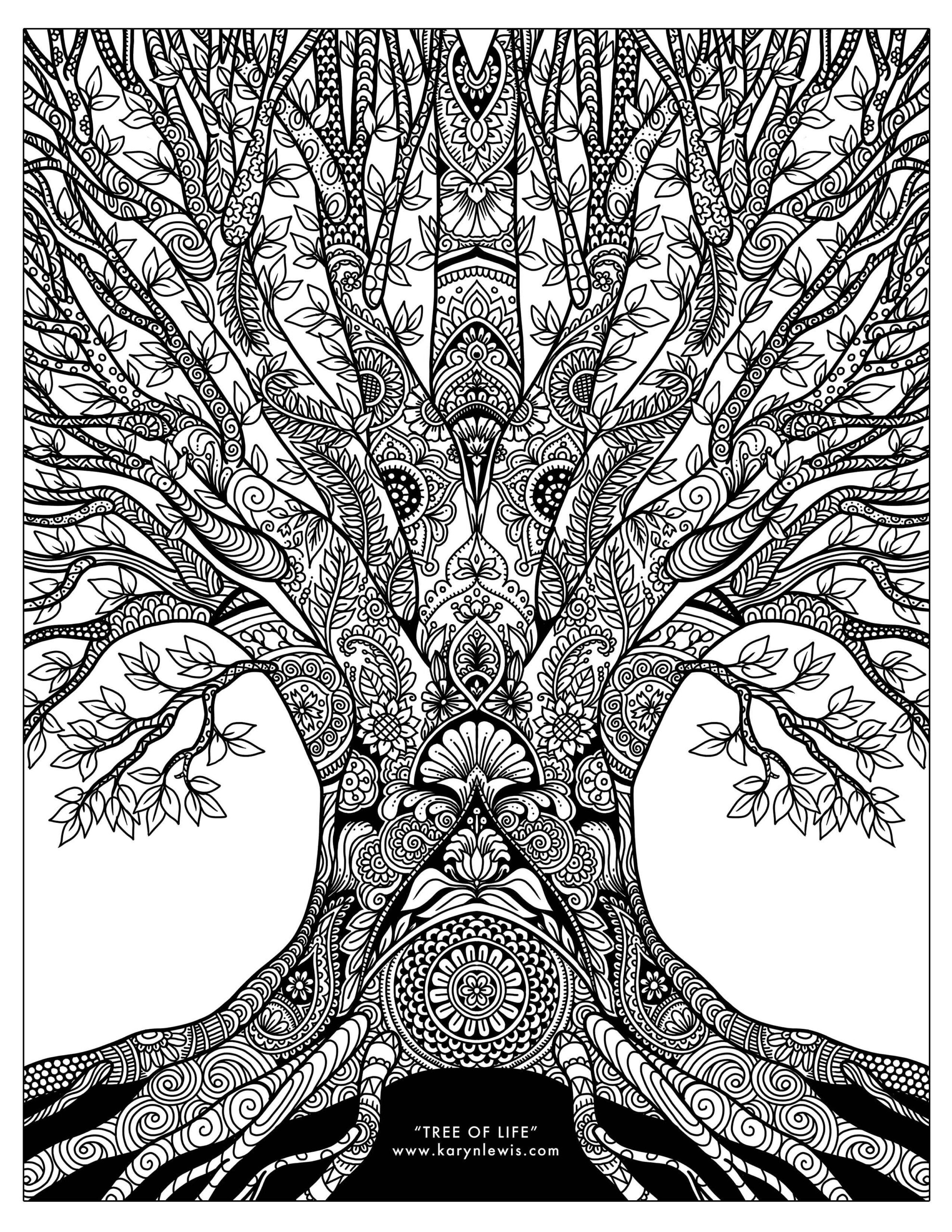 Free Coloring Pages For Download Karyn Lewis Illustration