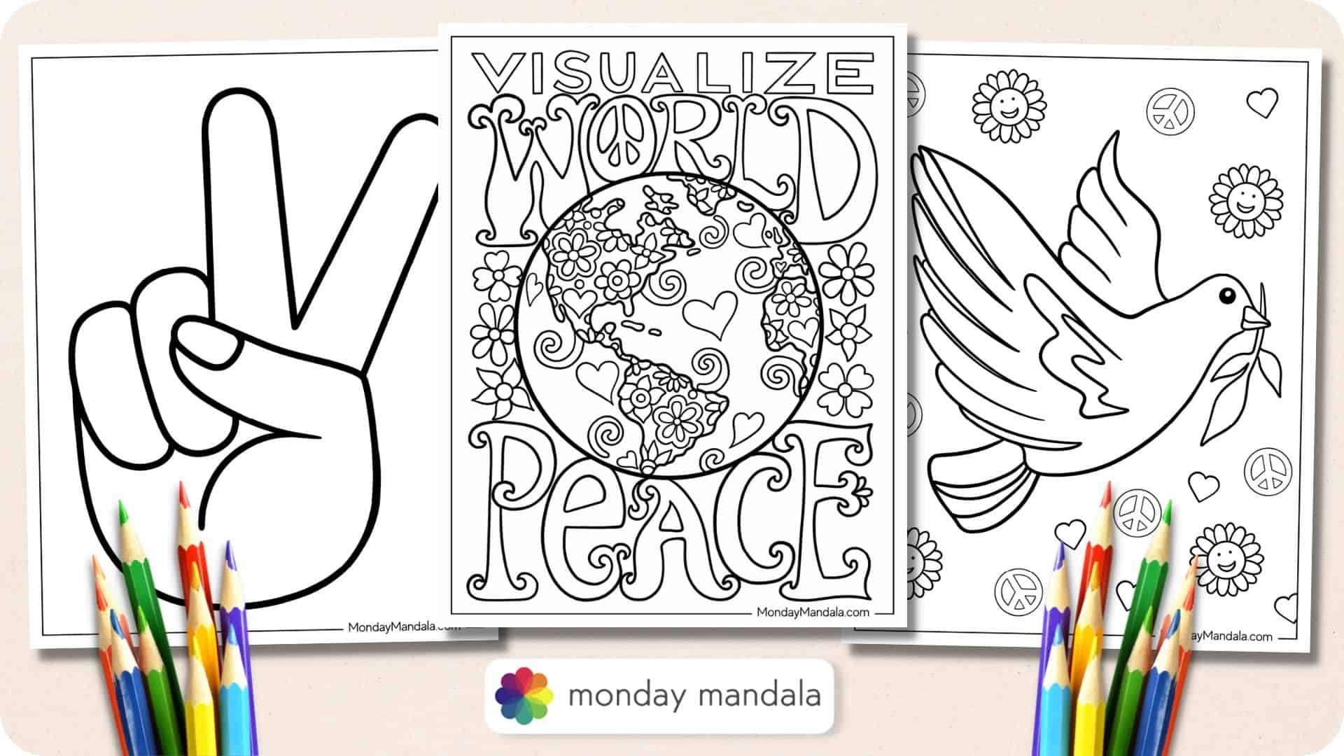 Coloring Pages Peace