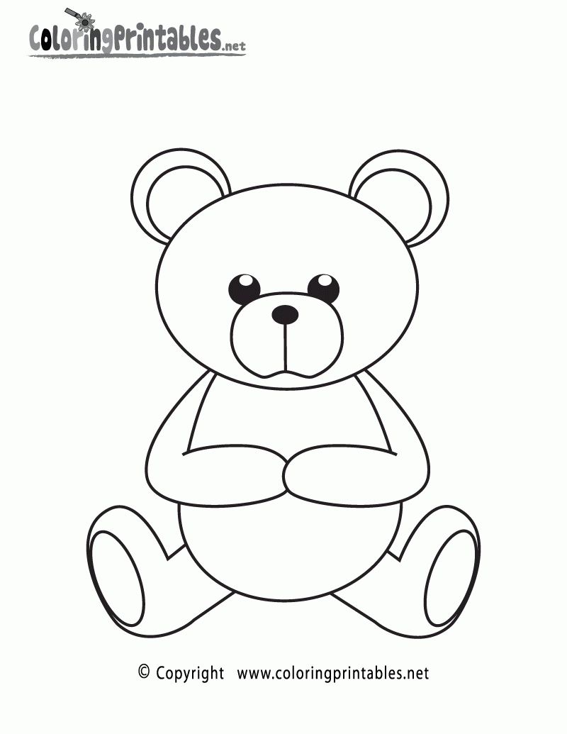 Corduroy Bear Coloring Page