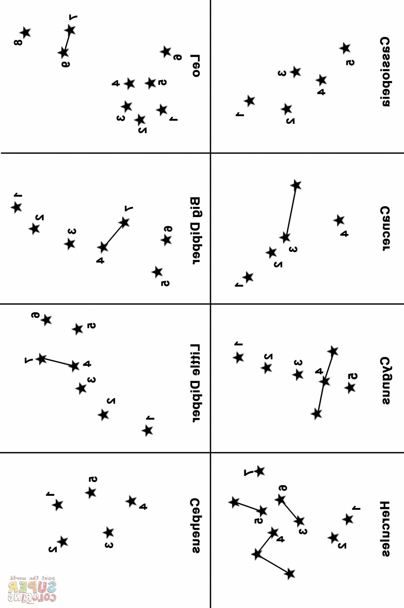 Free Download Constellation Coloring Pages