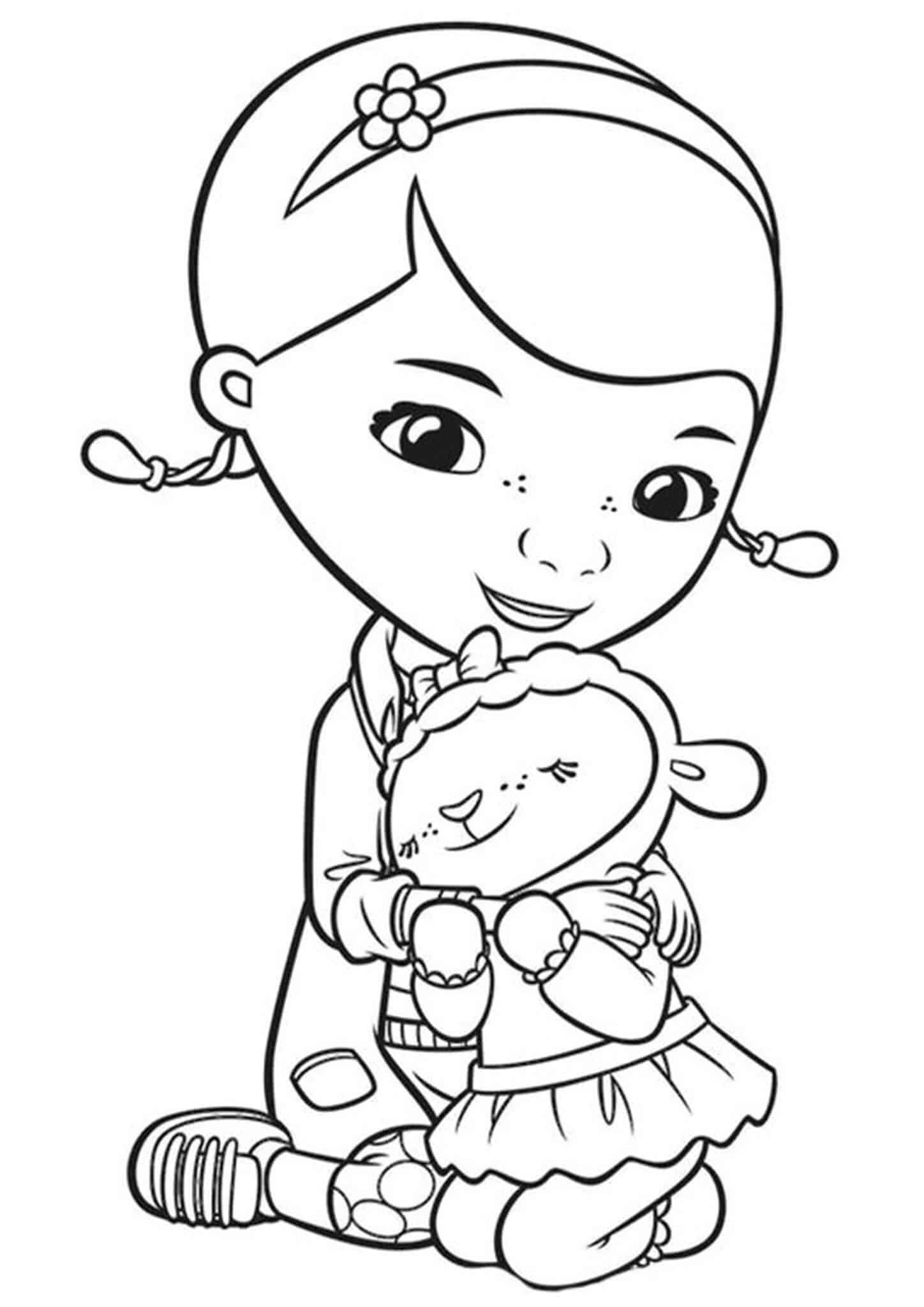 Free Easy To Print Doc McStuffins Coloring Pages Doc Mcstuffins Coloring Pages Doc