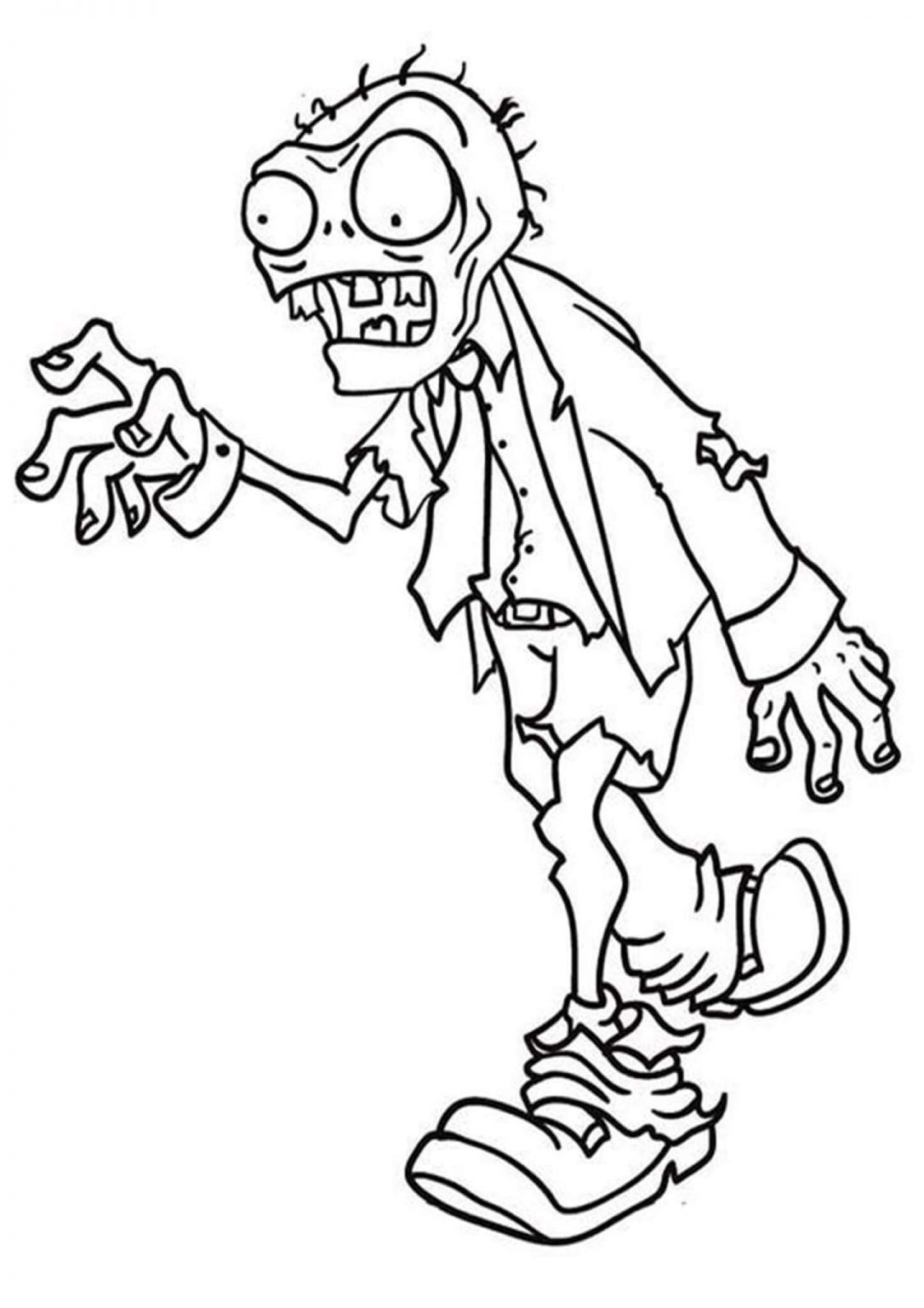 Free Easy To Print Plants Vs Zombies Coloring Pages Tulamama