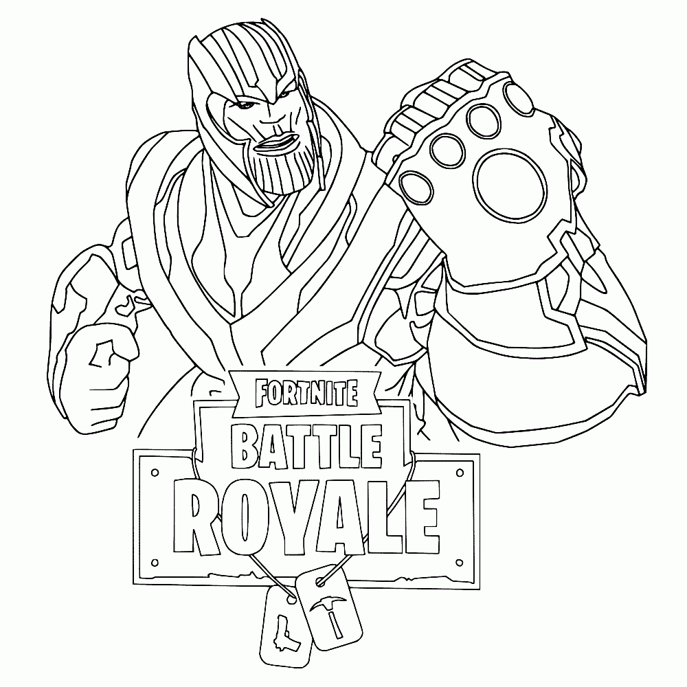 Free Fortnite Season 8 Coloring Pages Coloring Pages