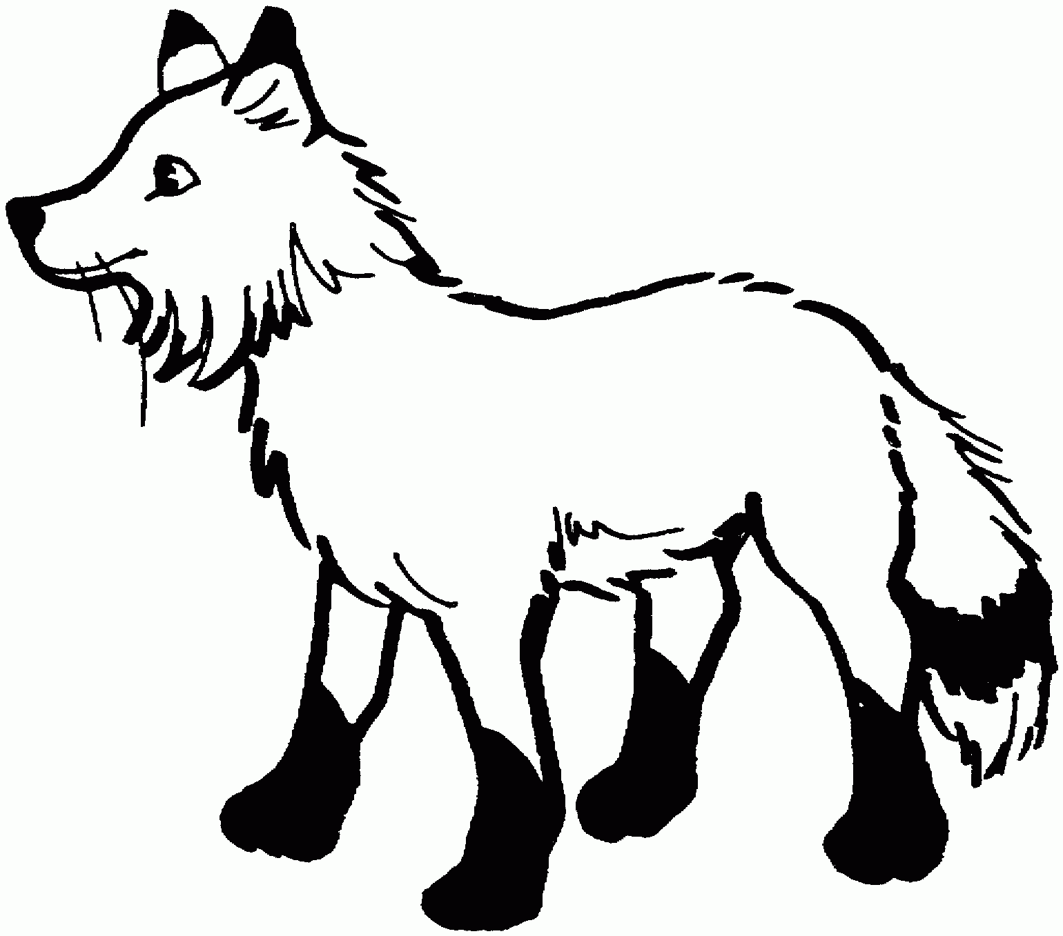 Free Fox Coloring Pages