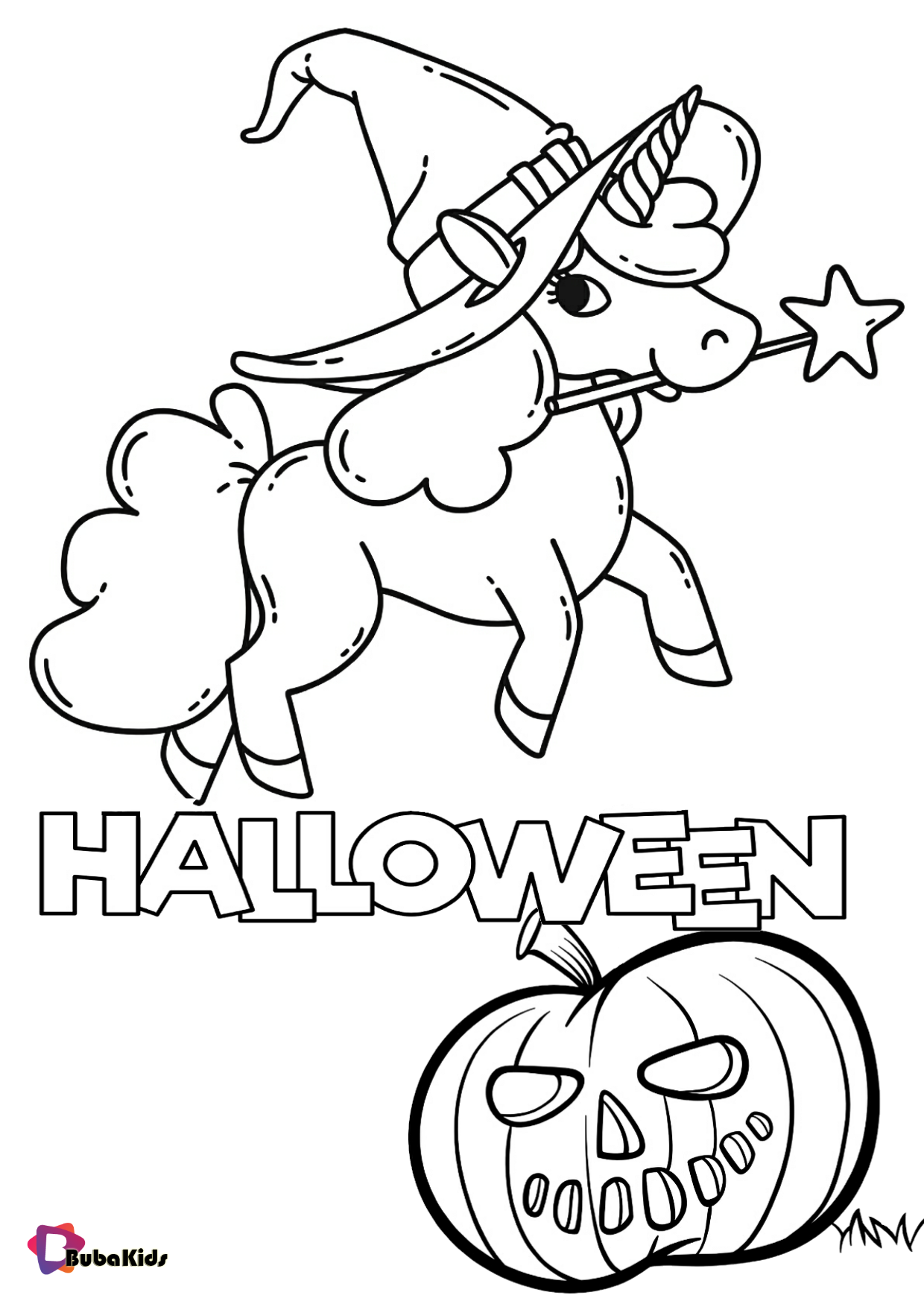 Free Halloween Coloring Page Unicorn Coloring Pages Halloween Images And Photos Finder