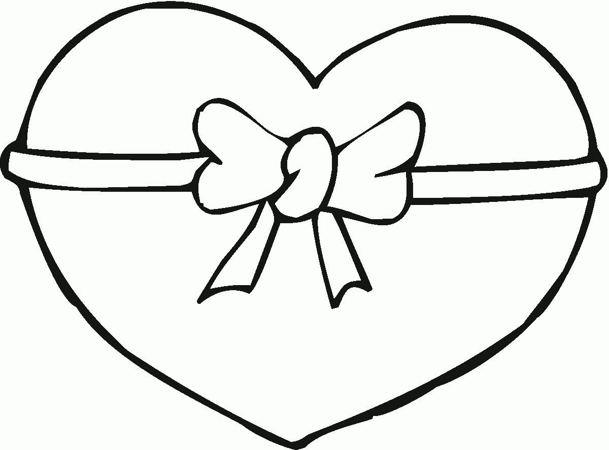 Coloring Pages Heart With Chains