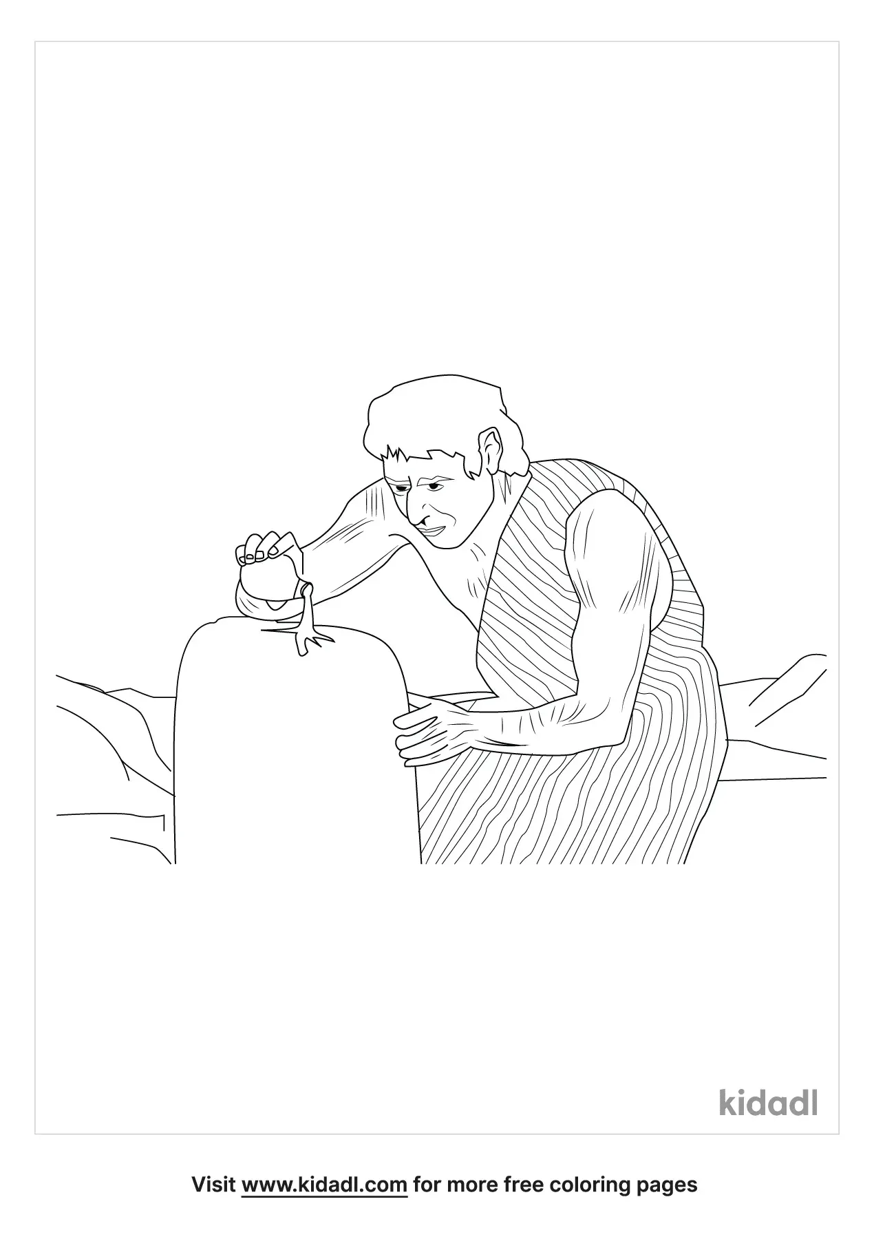 Free Jacob Flees From Laban Coloring Page Coloring Page Printables Kidadl