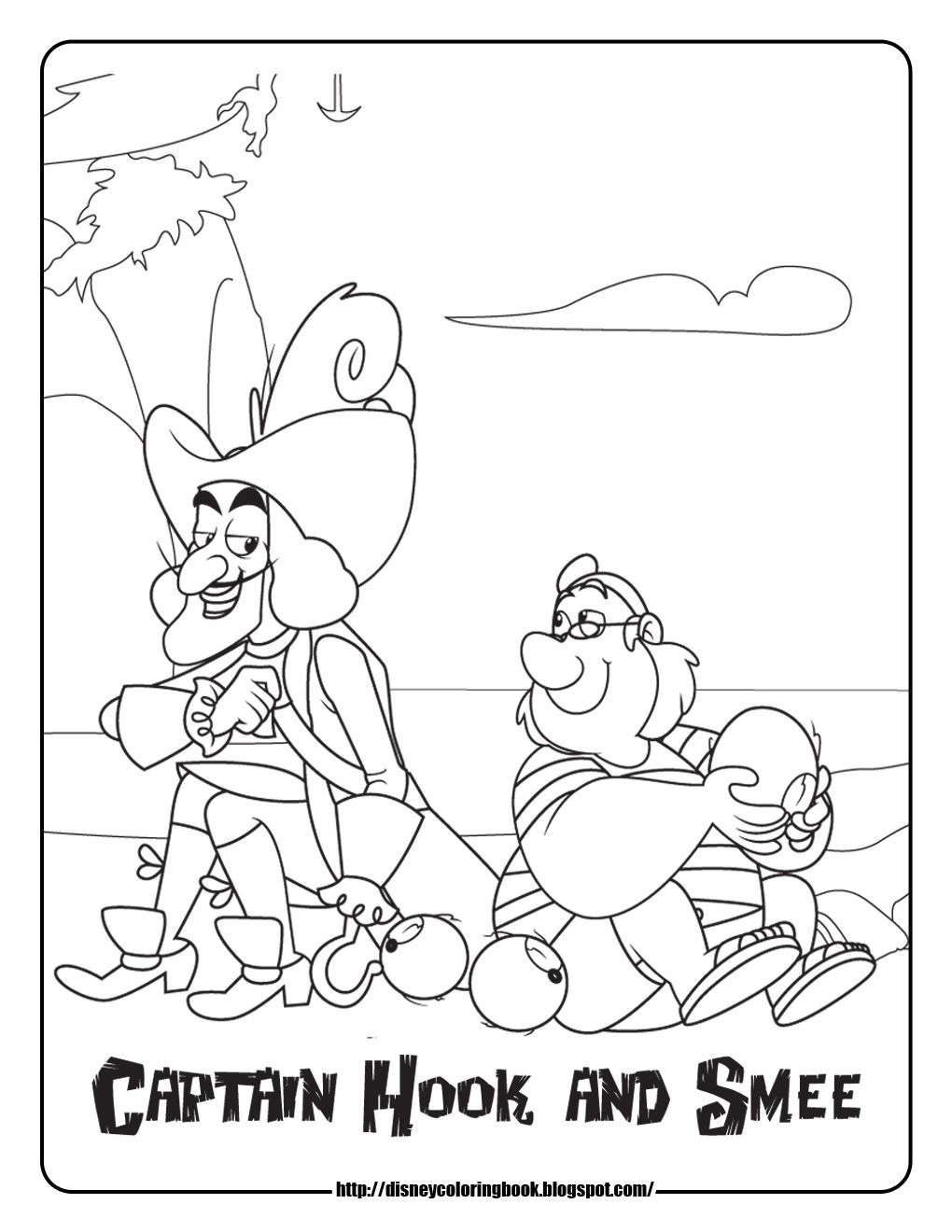 Jake The Pirate Coloring Pages