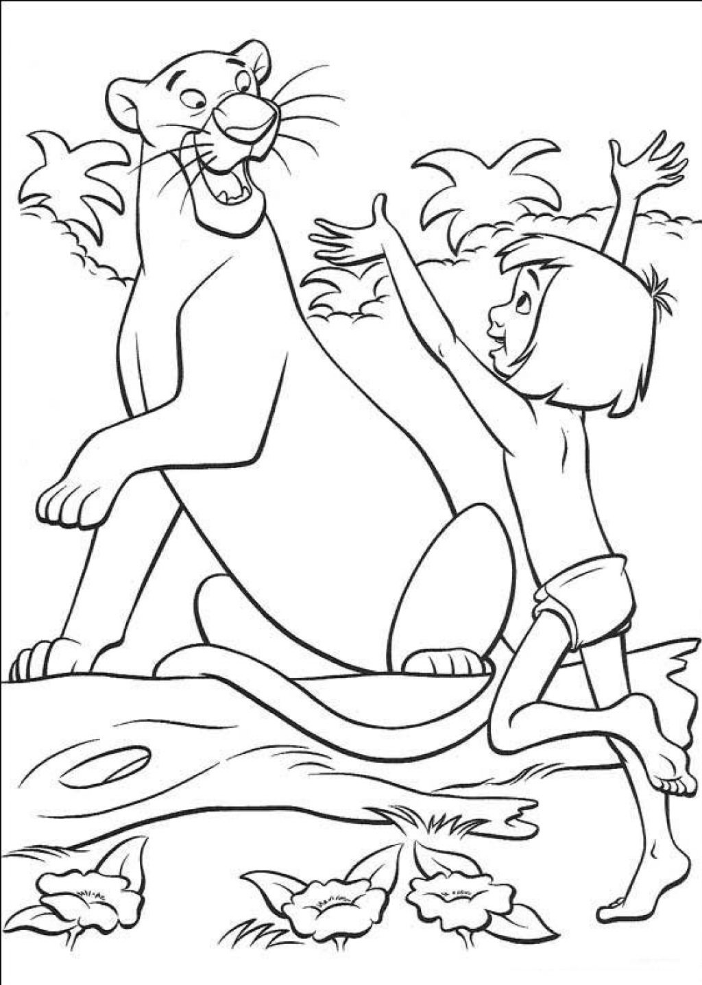 Jungle Book Coloring Pages