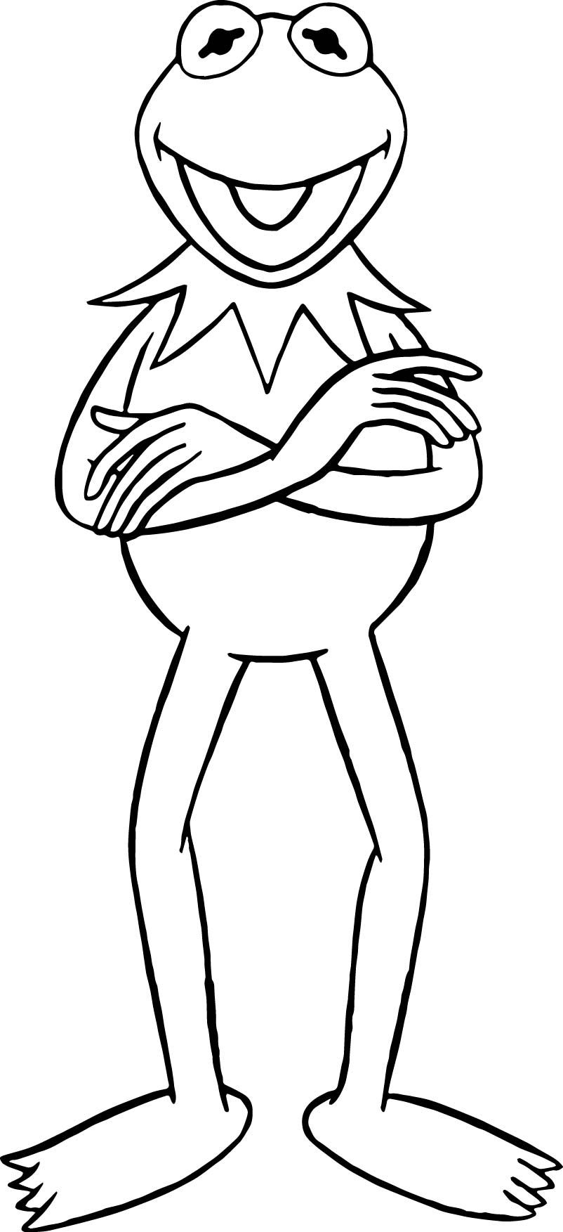 Free Kermit The Frog Coloring Pages LendinnDudley