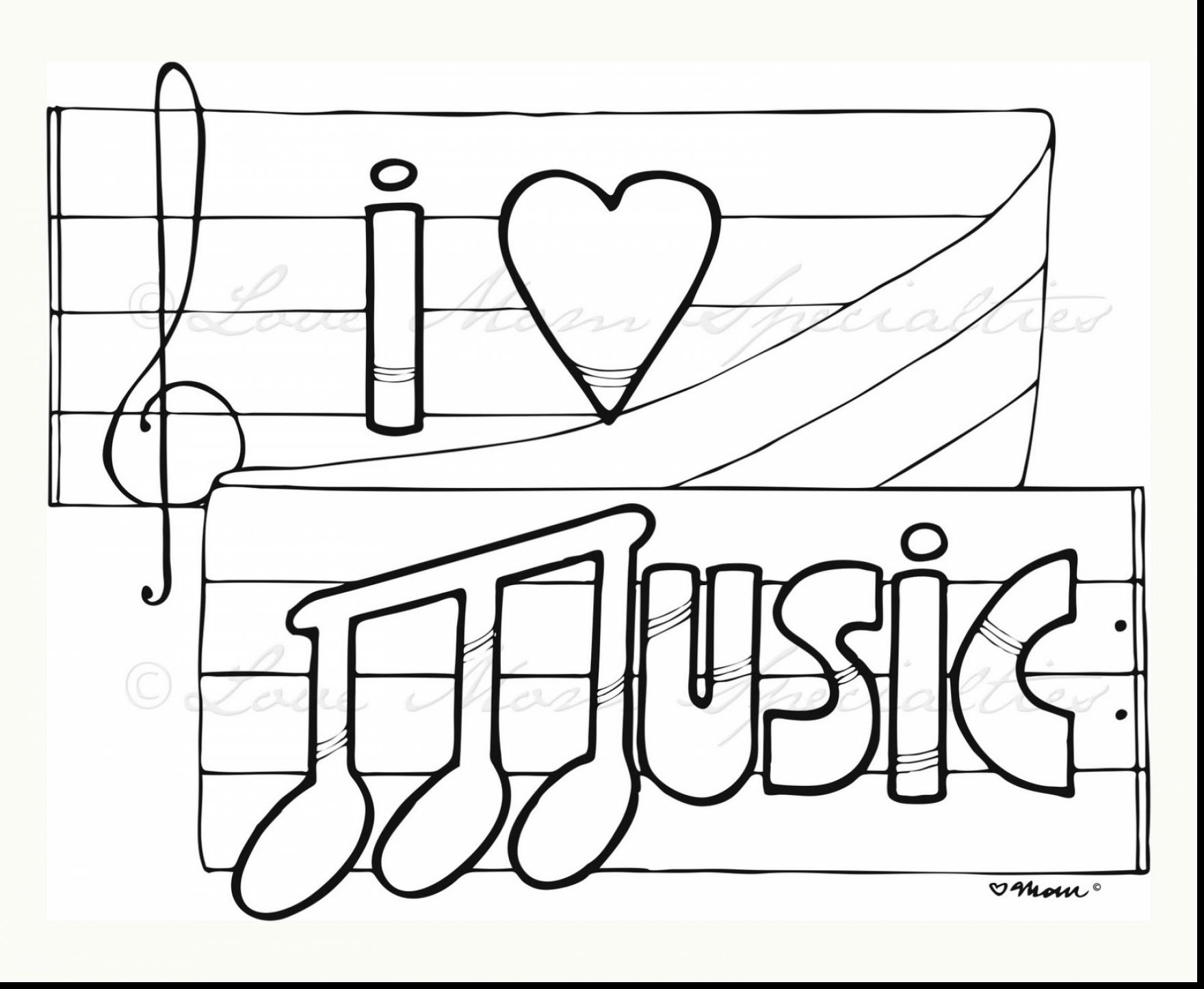 Free Music Coloring Pages At GetDrawings Free Download