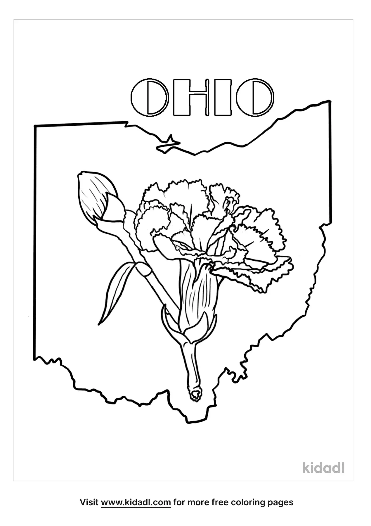 Ohio Coloring Pages
