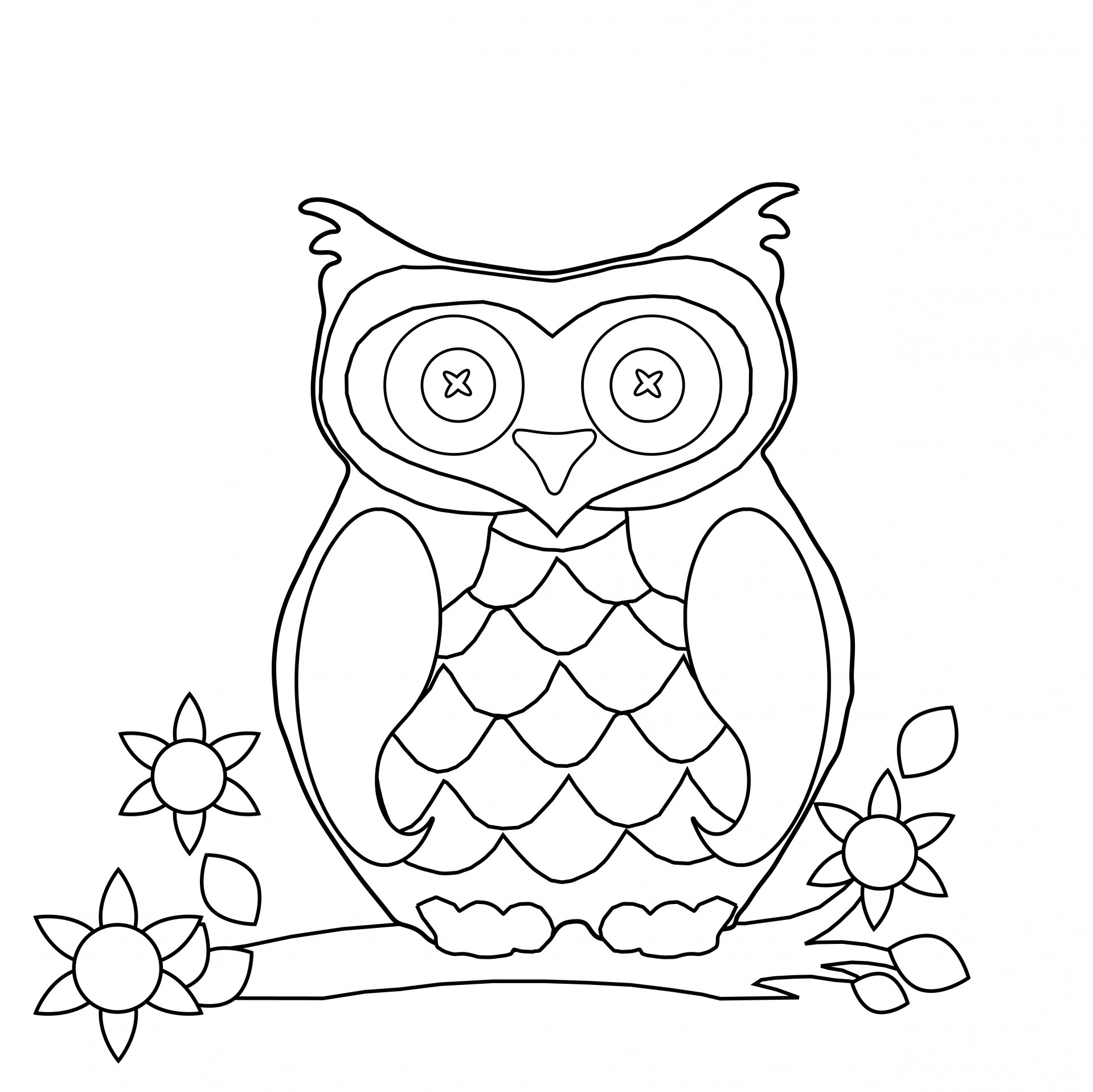 Abstract Coloring Page