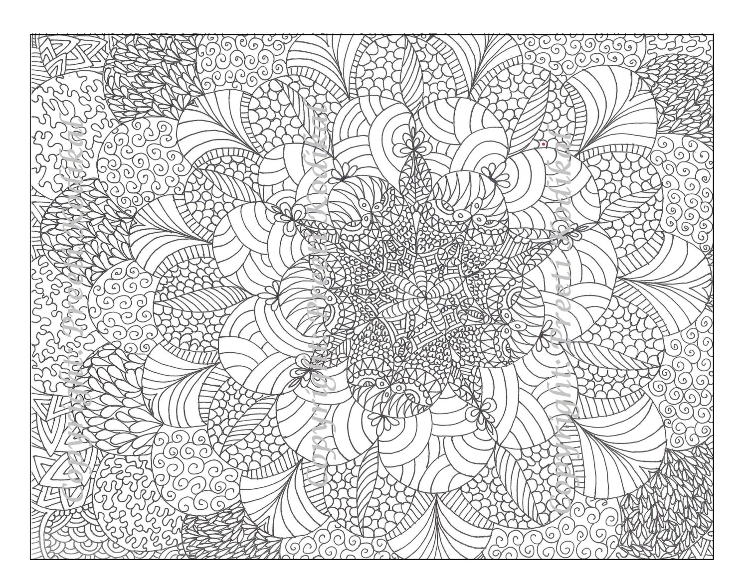 Detailed Coloring Pages For Kids