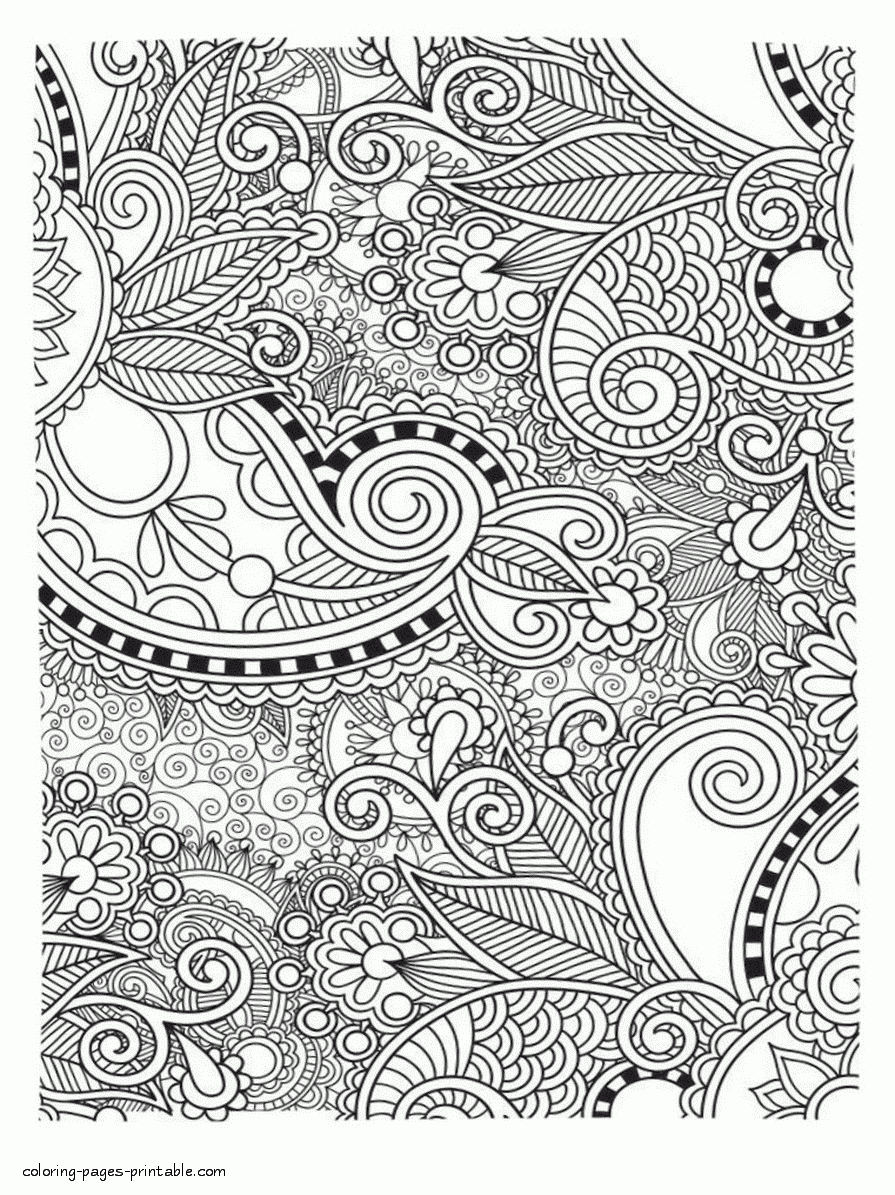 Coloring Pages For Adults Abstract