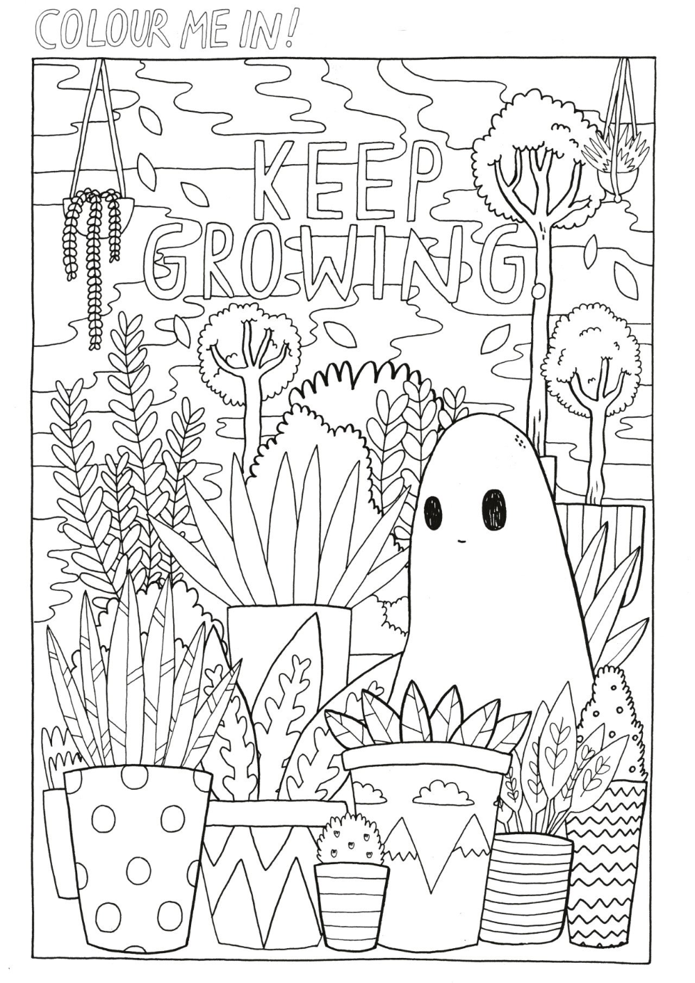 Indie Coloring Pages