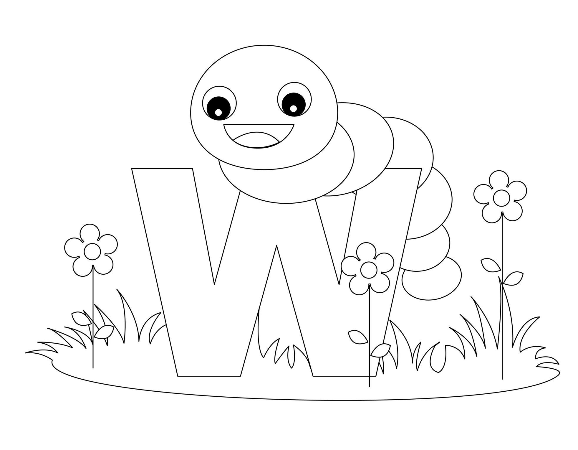 Free Printable Alphabet Coloring Pages For Kids Best Coloring Pages For Kids