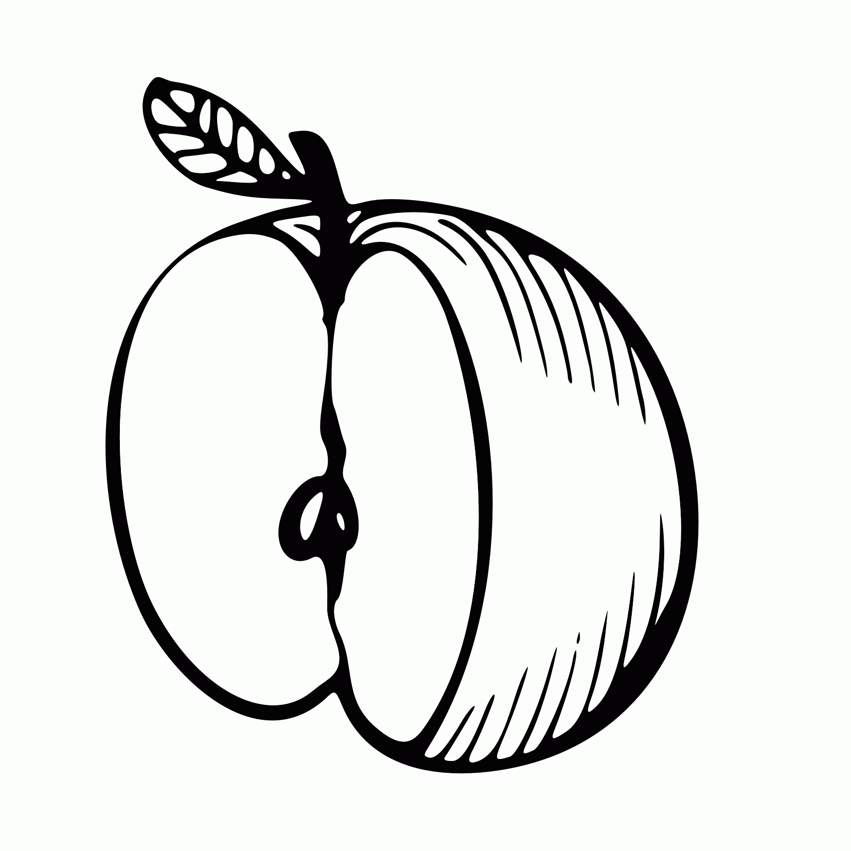 Apples Coloring Page