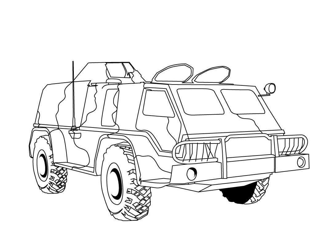 Free Printable Army Coloring Pages For Kids