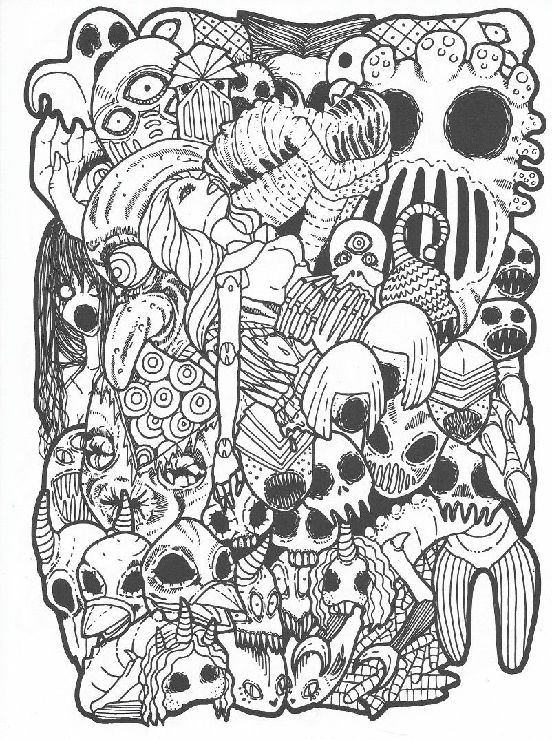 Badass Coloring Pages For Adults