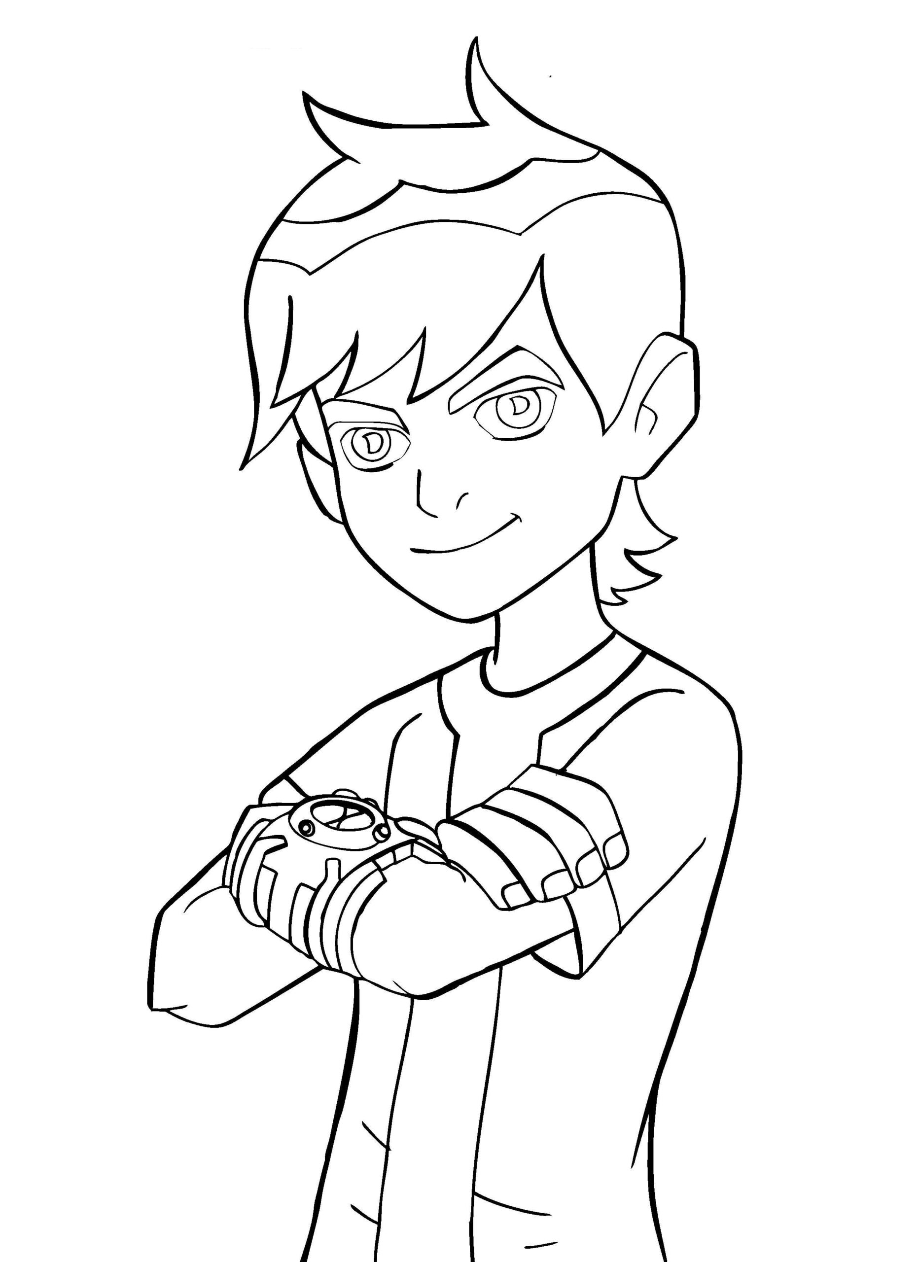 Ben 10 Omniverse Coloring Pages