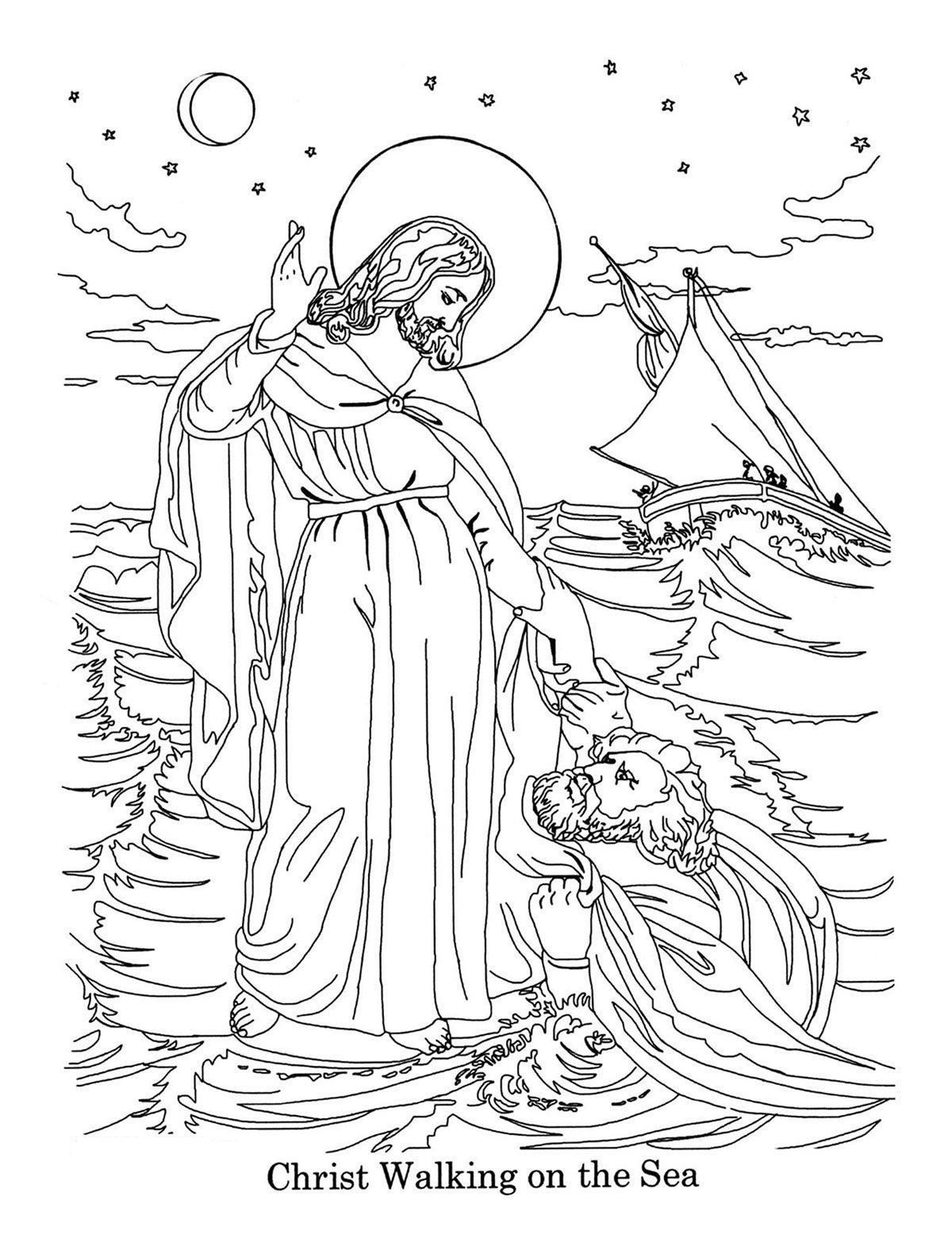 Religious Coloring Pages