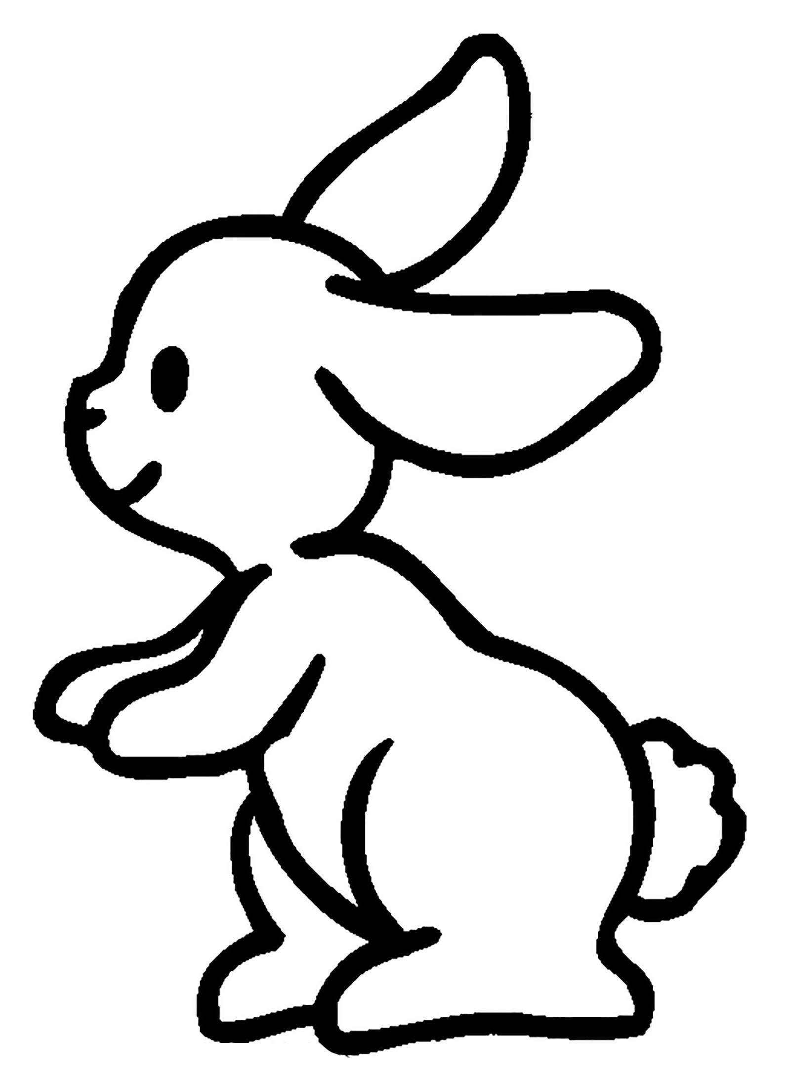 Free Printable Bunny Coloring Pages