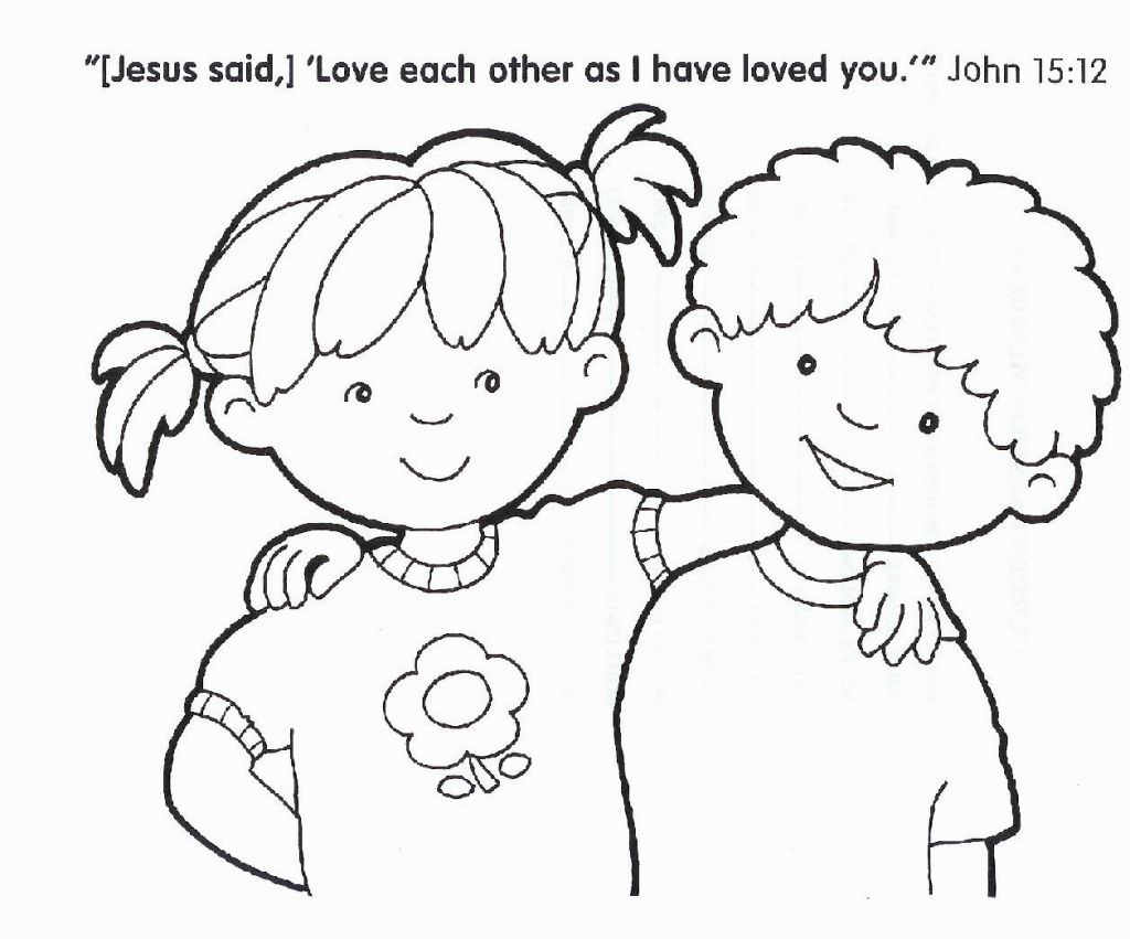 Free Printable Christian Coloring Pages For Preschoolers At GetColorings Free Printable