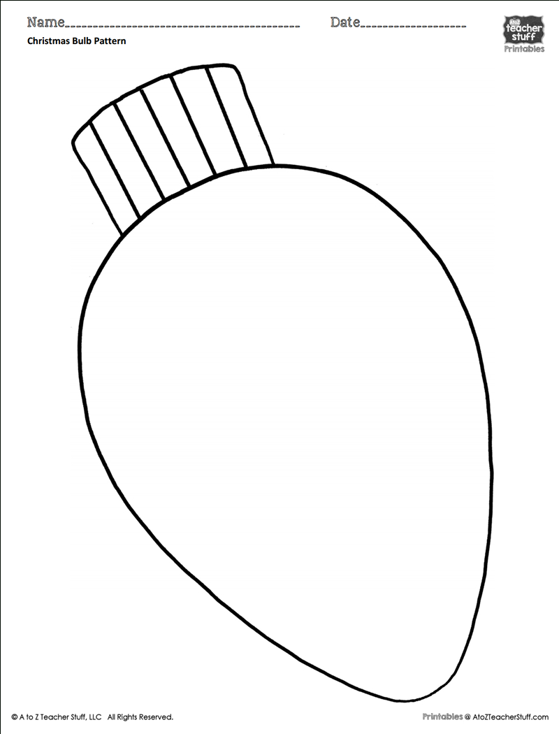Free Printable Christmas Lights Coloring Pages Free Printable