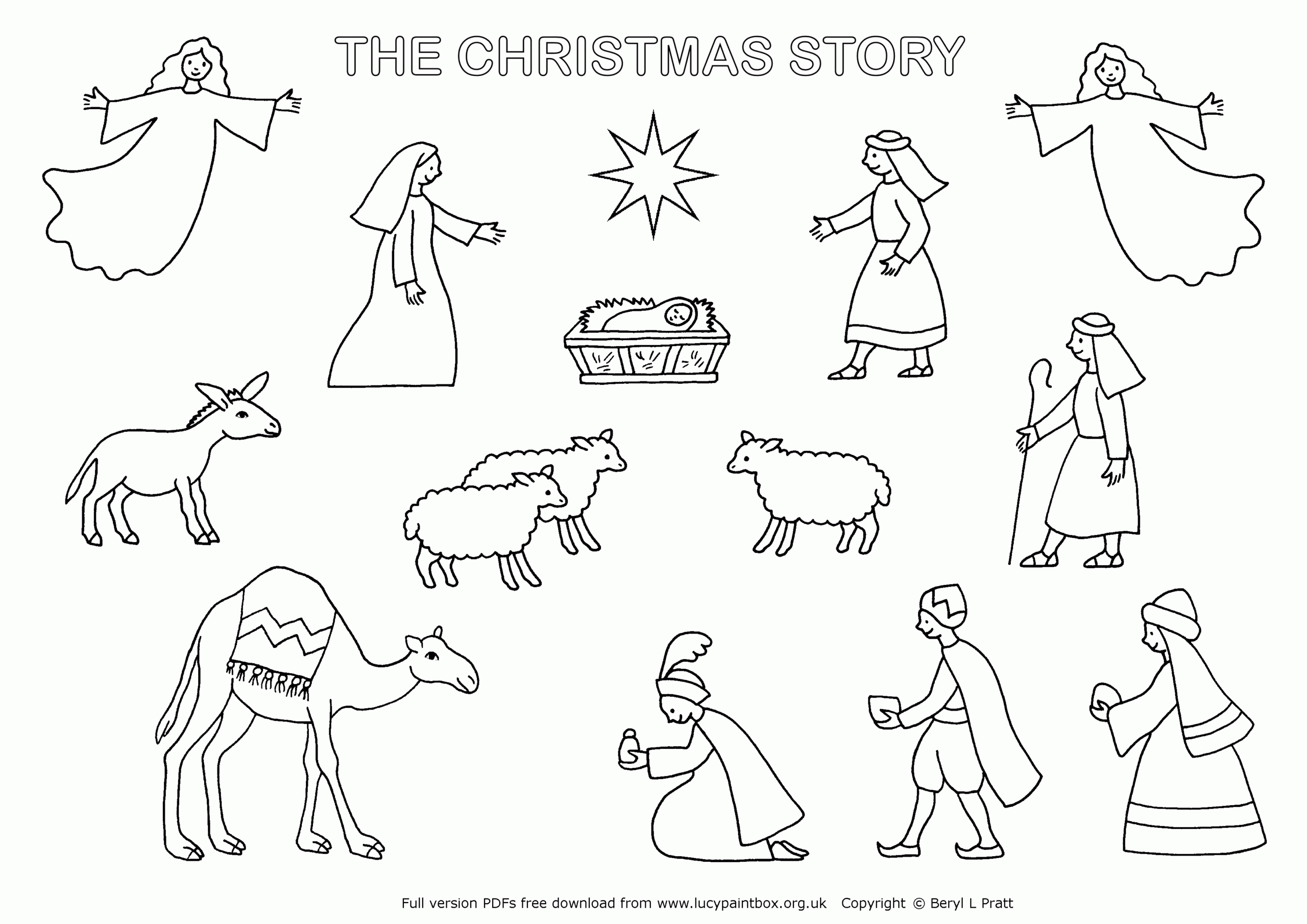 A Christmas Story Coloring Pages