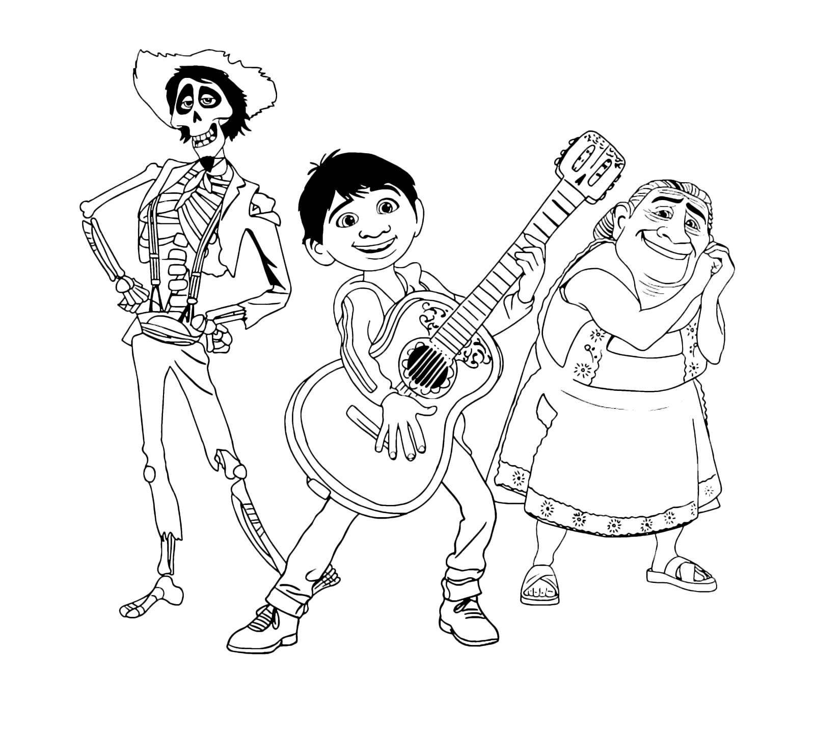 Coco Color Pages
