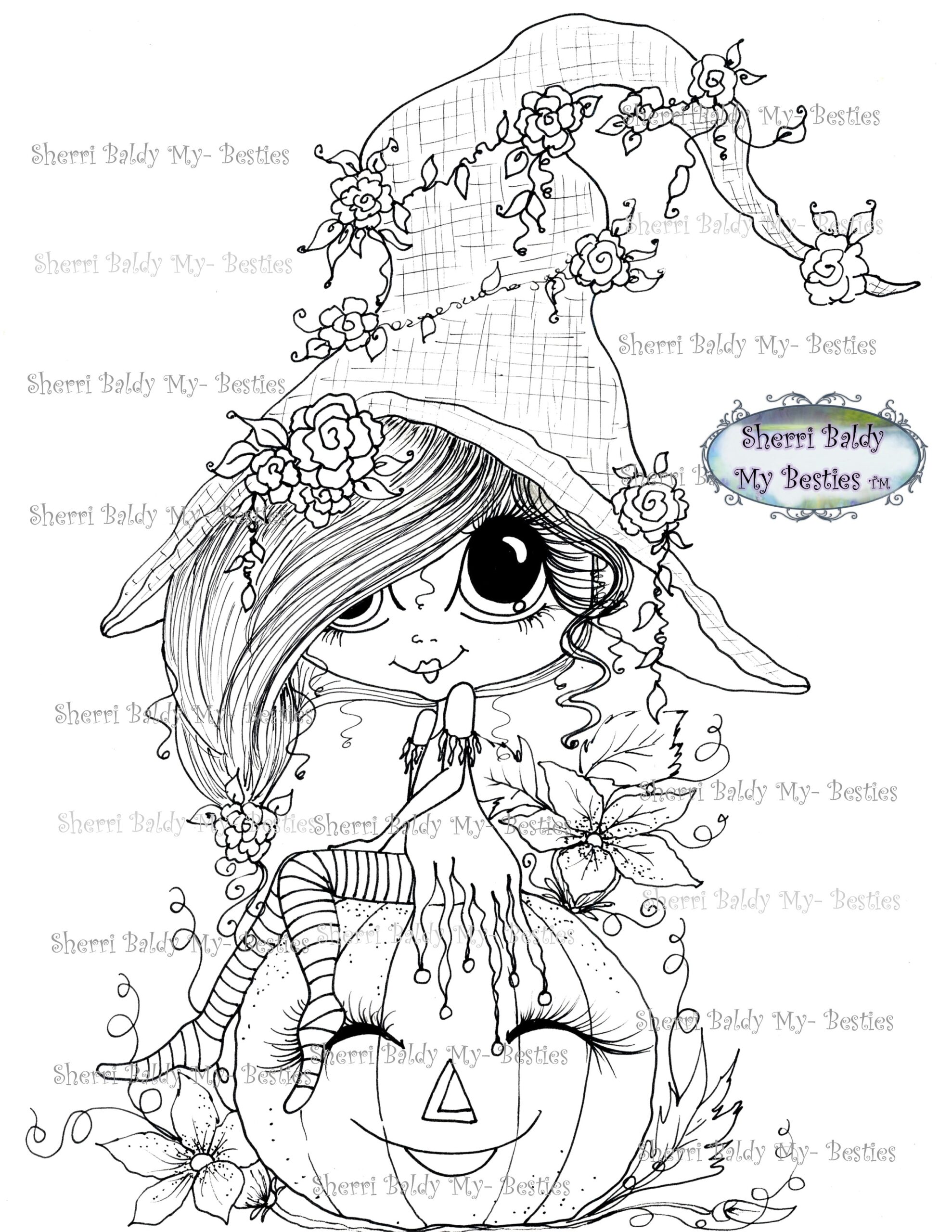 Free Printable Coloring Pages By Sherri Baldy Coloring Pages