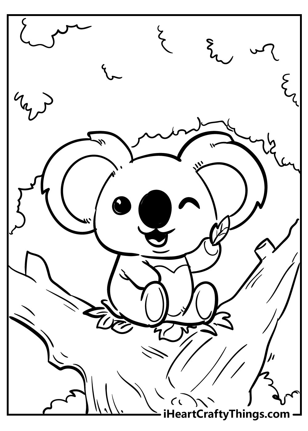 Free Printable Cute Animal Coloring Pages For Kids And Adults