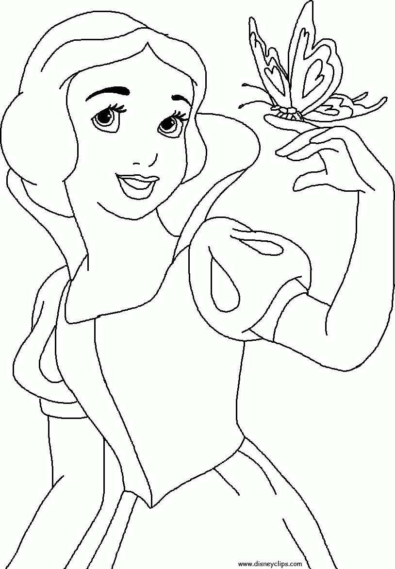 Coloring Pages For Kids Princess