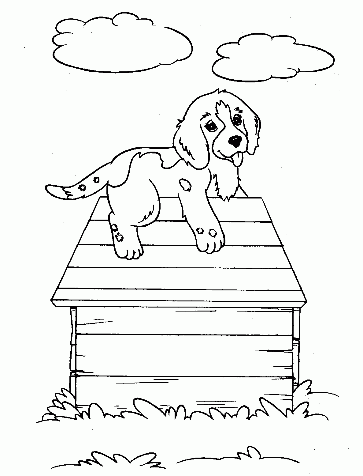 Coloring Pages To Print Dog