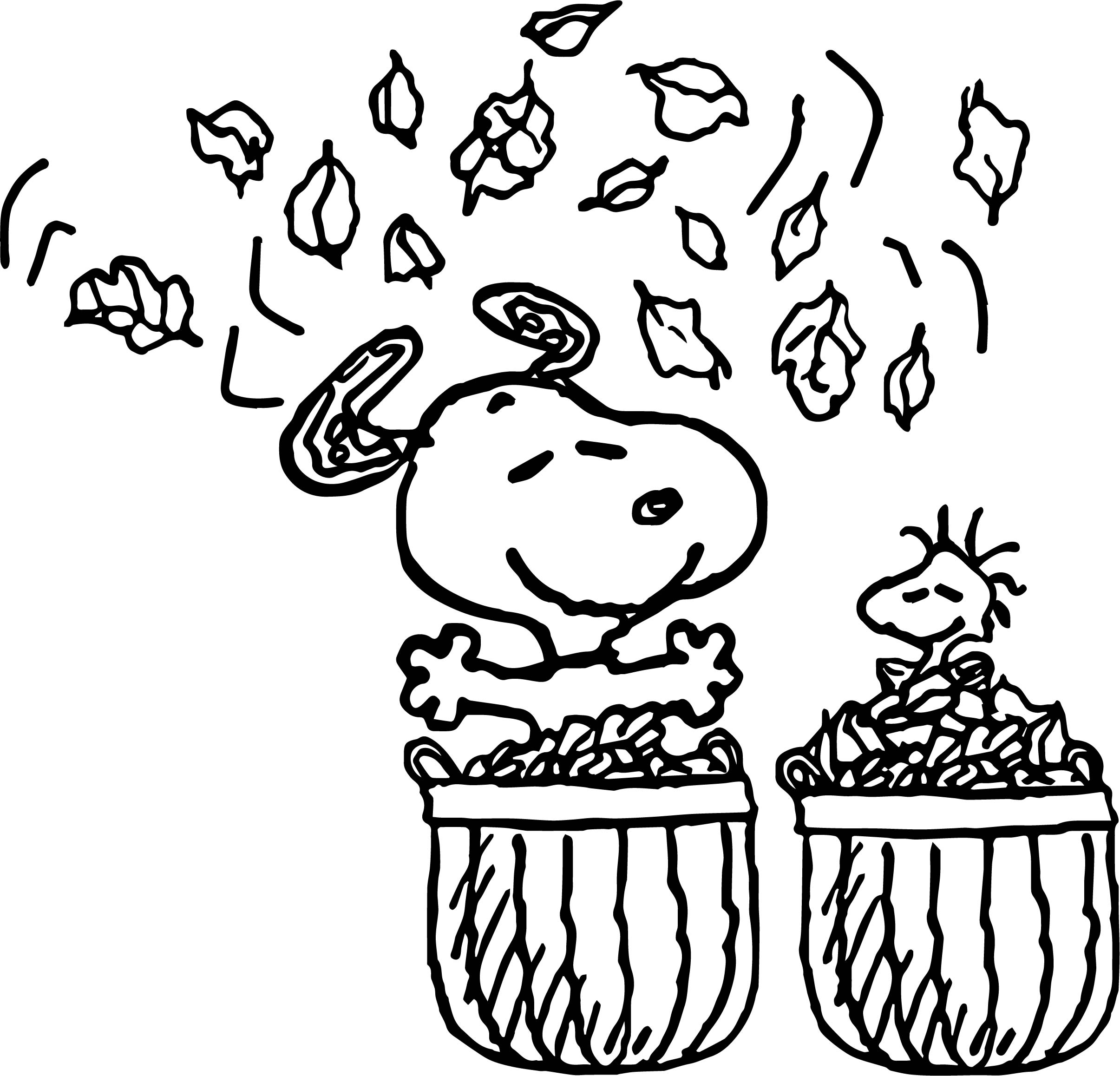 Coloring Pages Fall Leaves